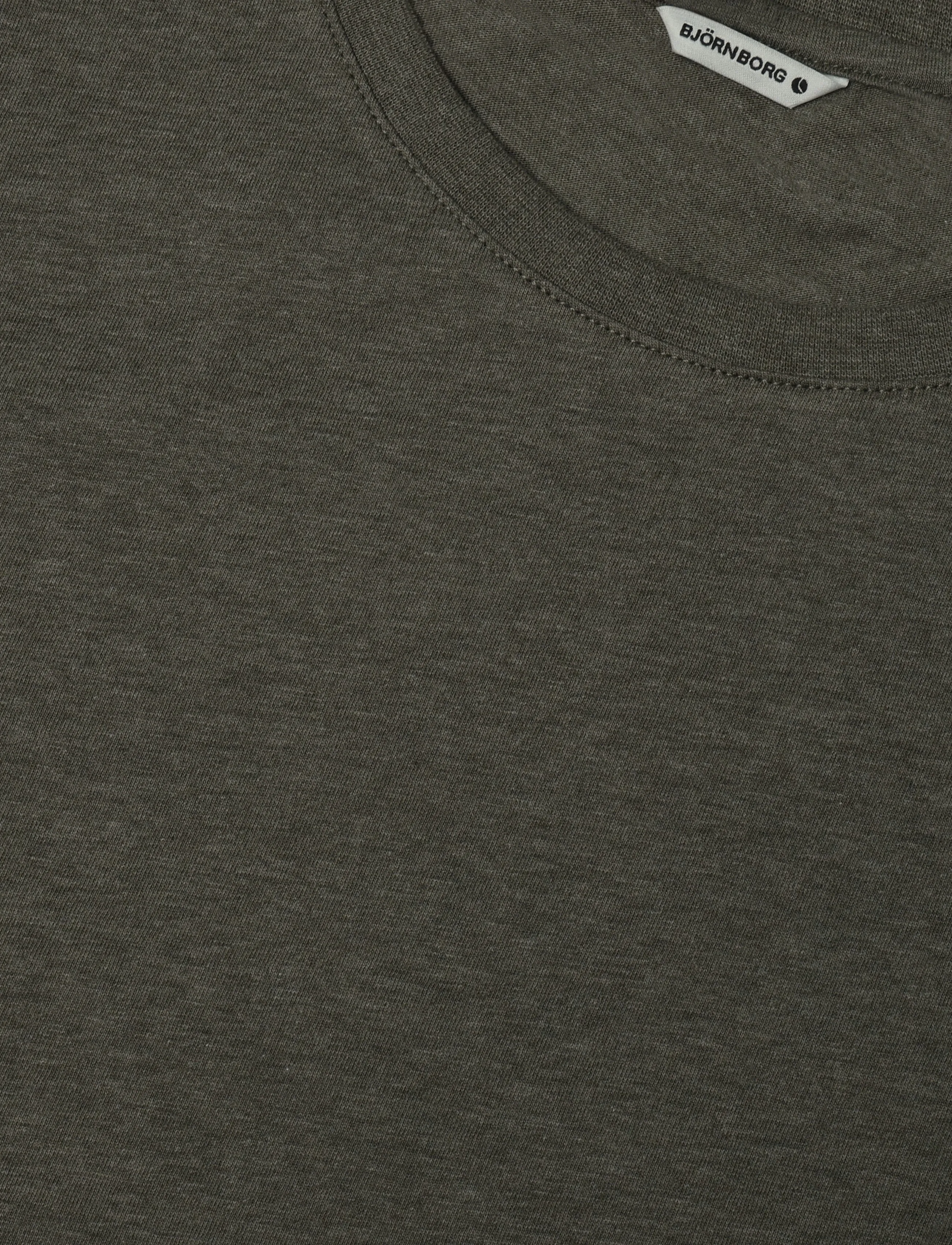 Björn Borg - CENTRE T-SHIRT - t-shirts - winter moss melange - 2