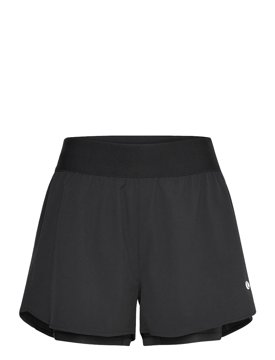 Björn Borg - ACE 2 IN 1 SHORTS - trainingsshorts - black beauty - 0