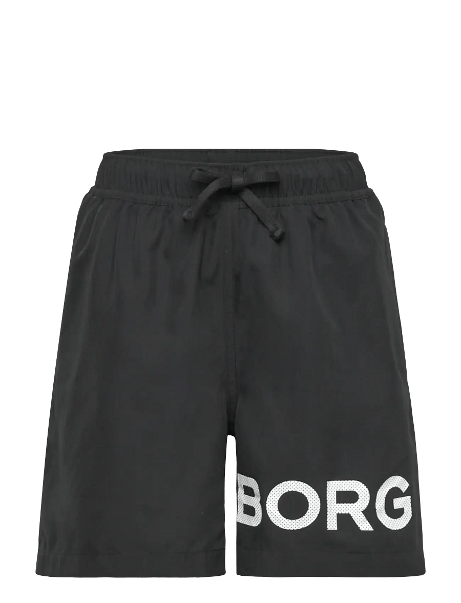 Björn Borg - BORG SWIM SHORTS - badebukser - black beauty - 0