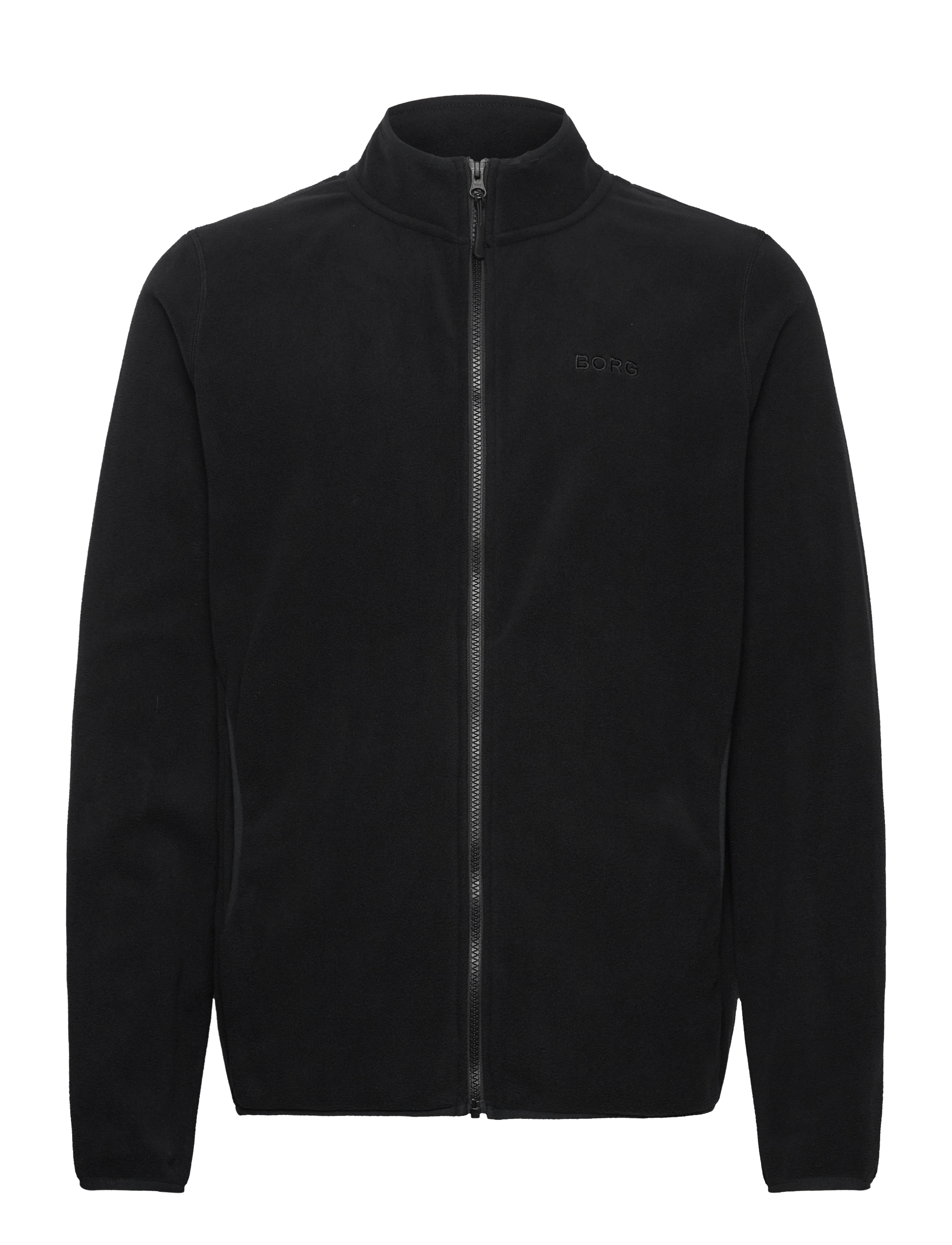 Björn Borg BORG FULL ZIP FLEECE - Fleece - BLACK BEAUTY / black