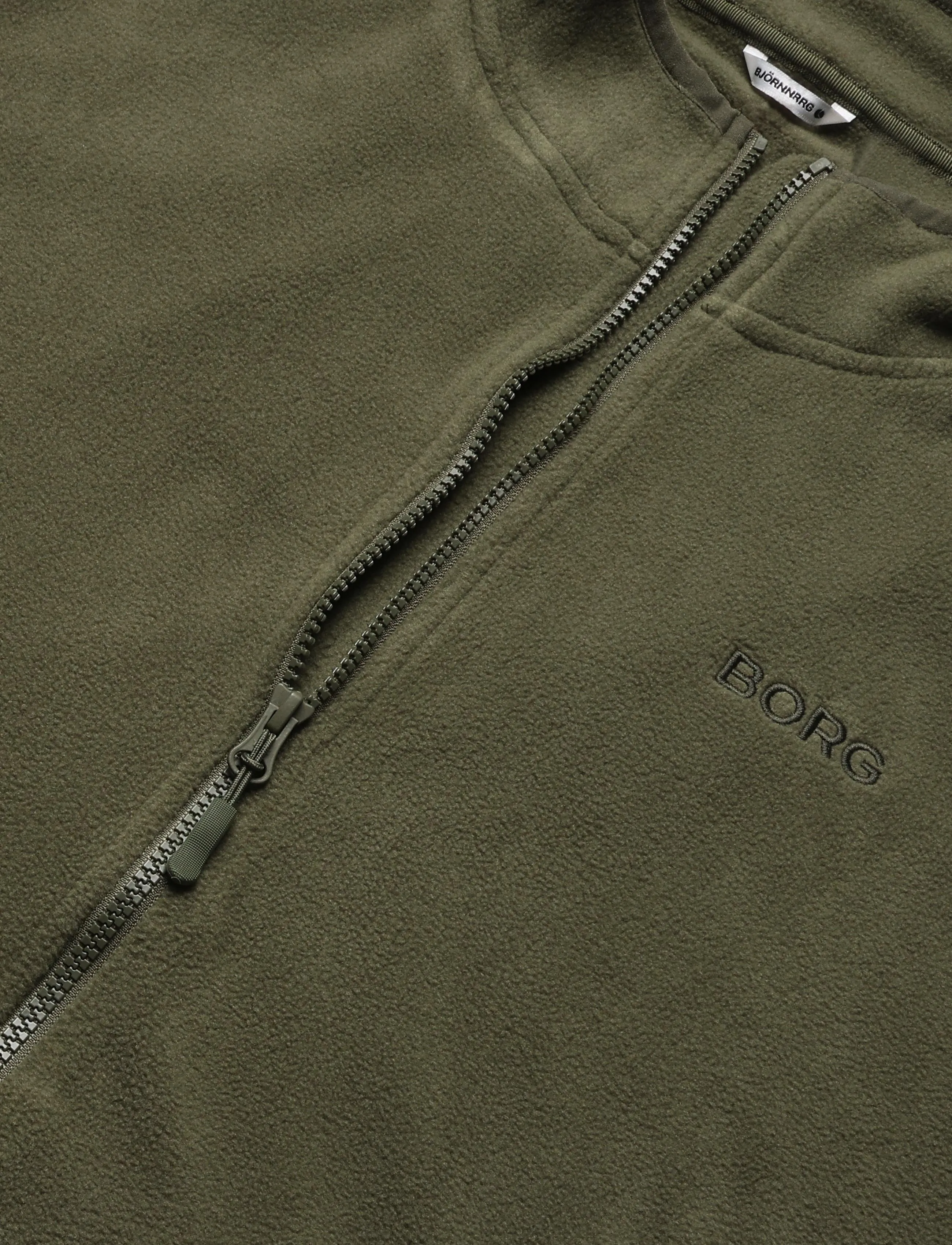 Björn Borg - BORG FULL ZIP FLEECE - kampsunid ja vahekihid - kalamata - 2