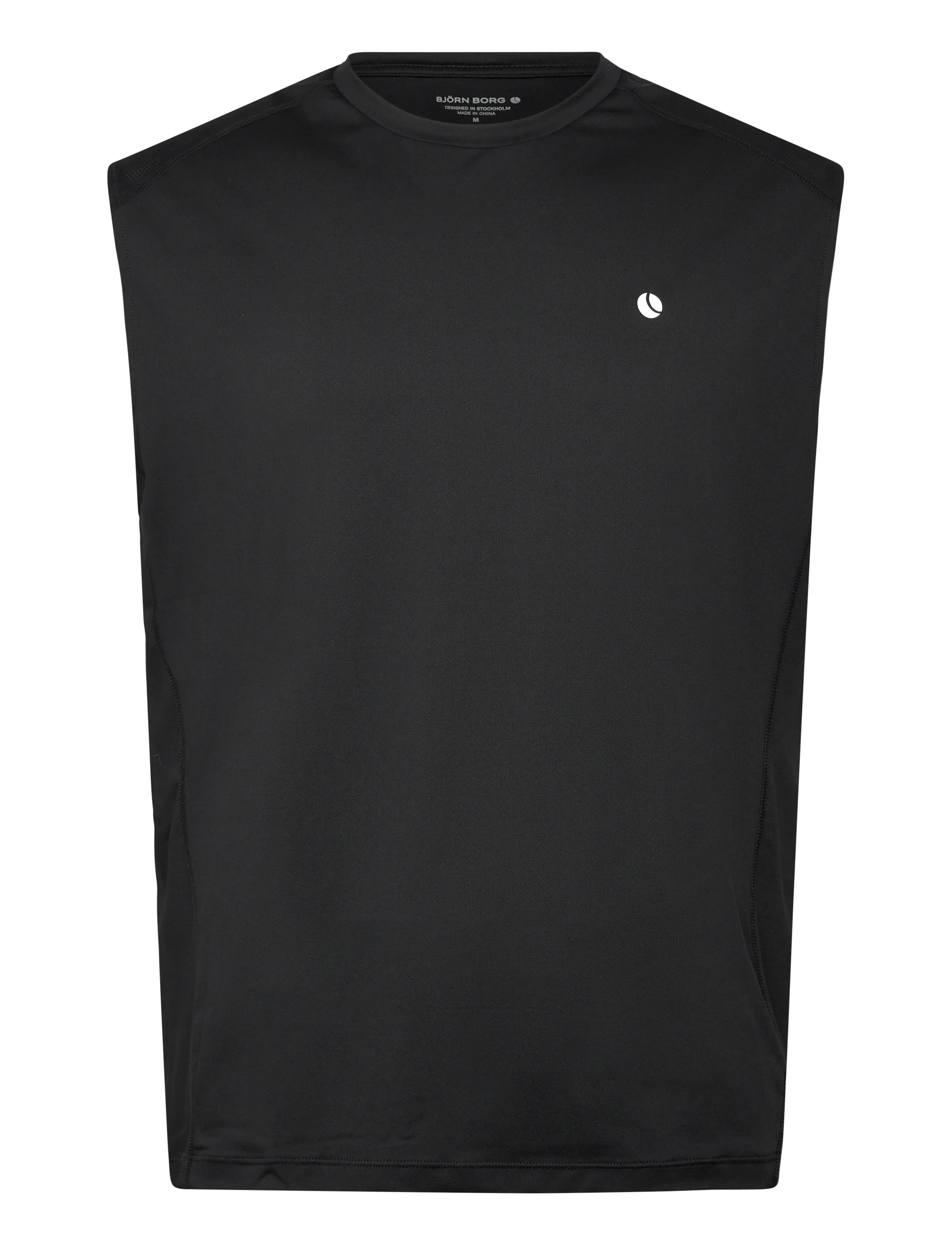 Björn Borg Ace Mesh Panel Tank, Mænd, Mesh Tanktop, Sort, Str: S