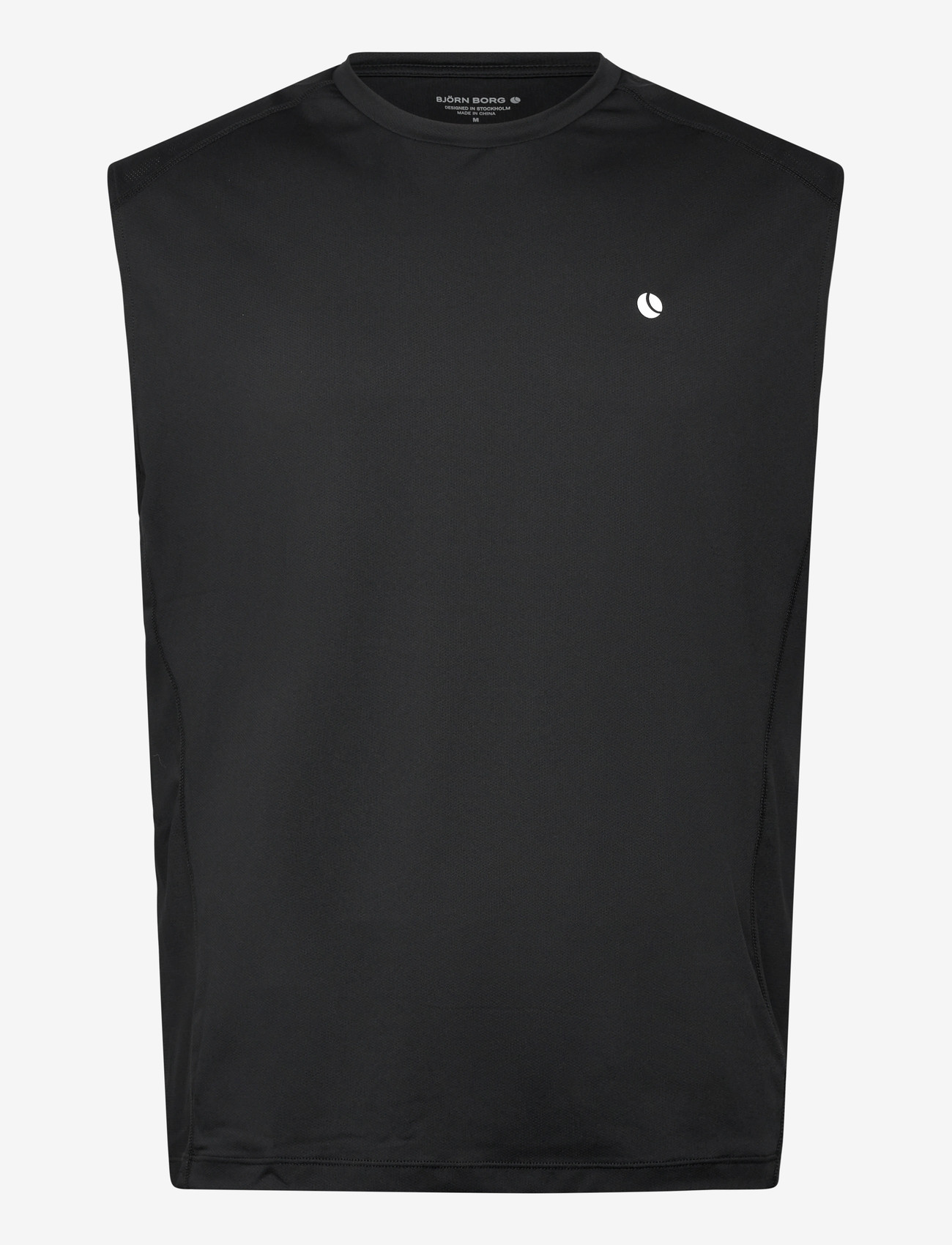 Björn Borg - ACE MESH PANEL TANK - berankoviai marškinėliai - black beauty - 0