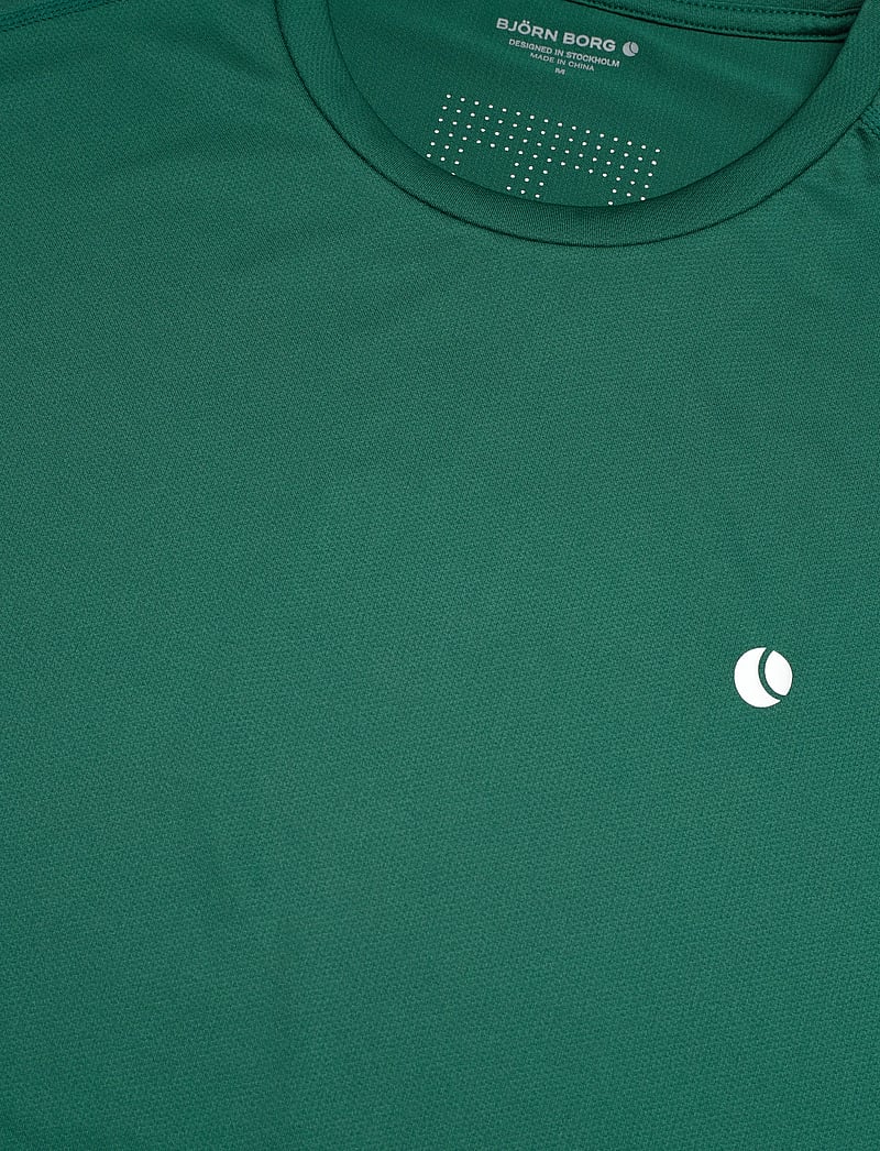 Björn Borg - ACE MESH PANEL TANK - tank tops - posy green - 2