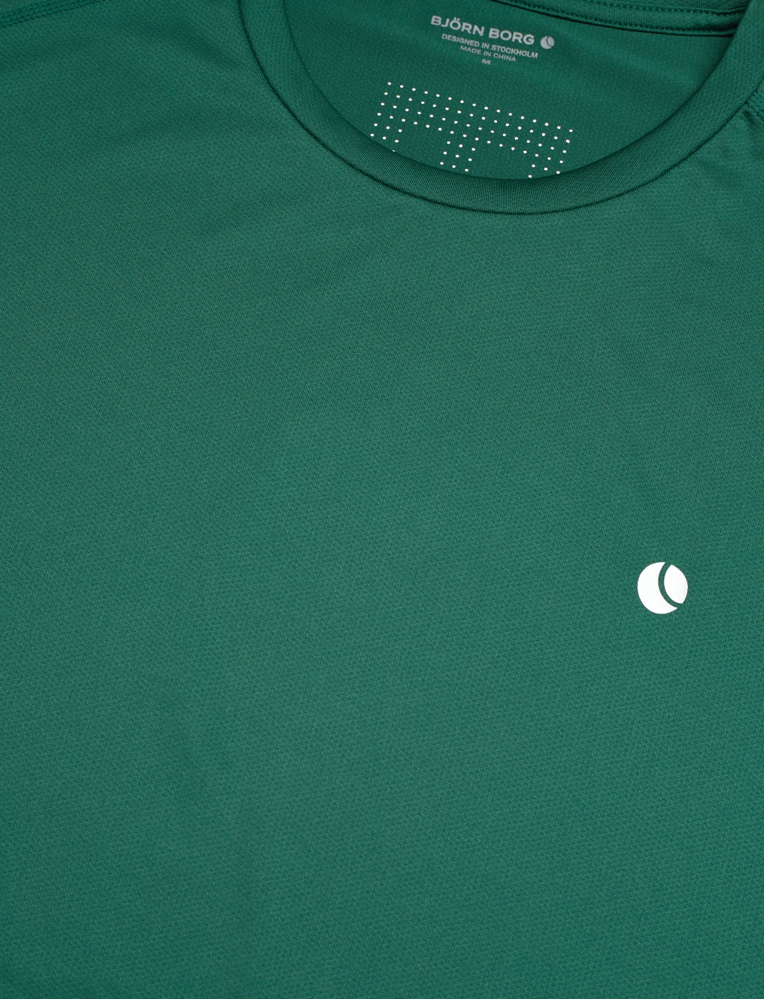 Björn Borg - ACE MESH PANEL TANK - tank tops - posy green - 2