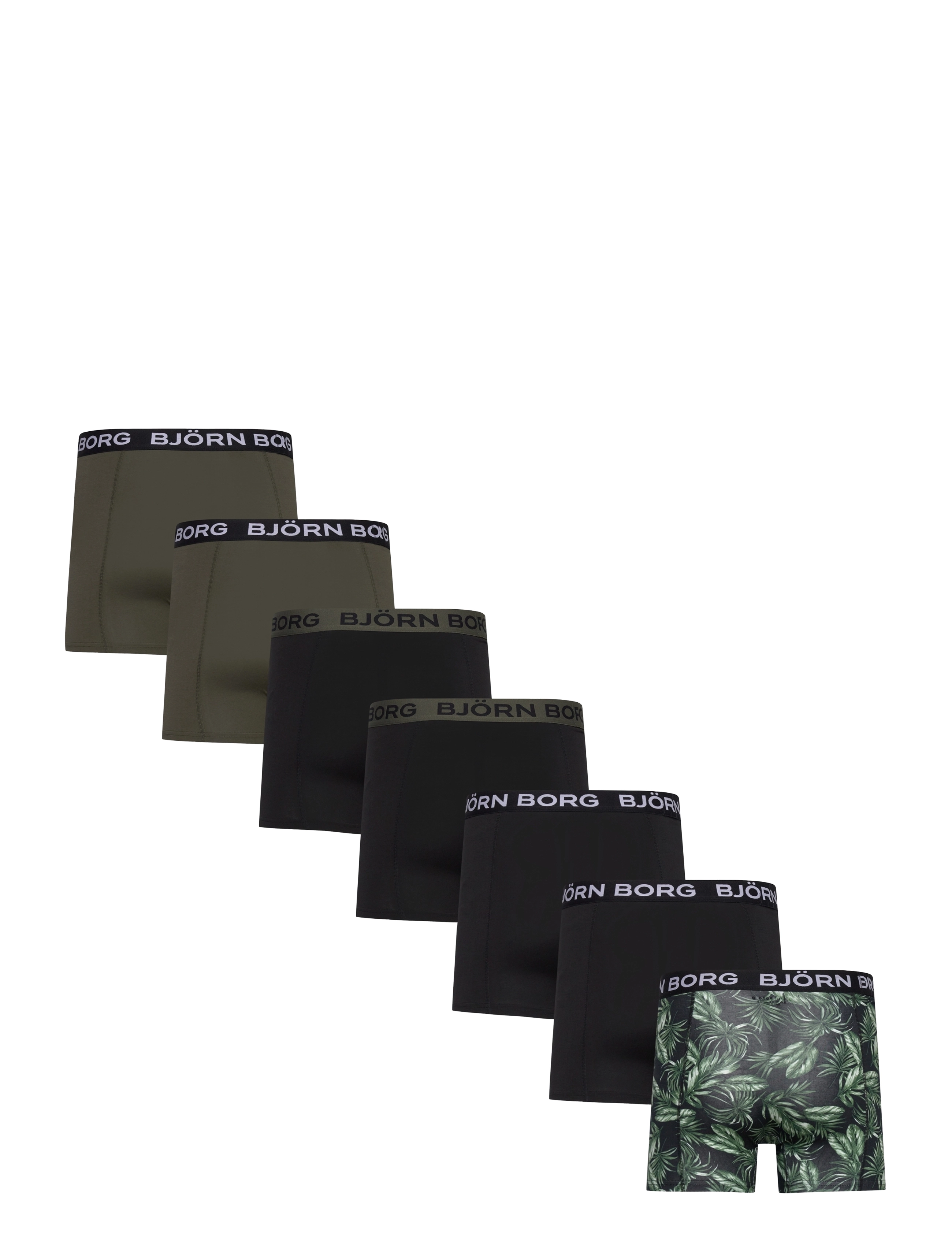 Björn Borg - COTTON STRETCH BOXER 7p - multipack 1 - 1