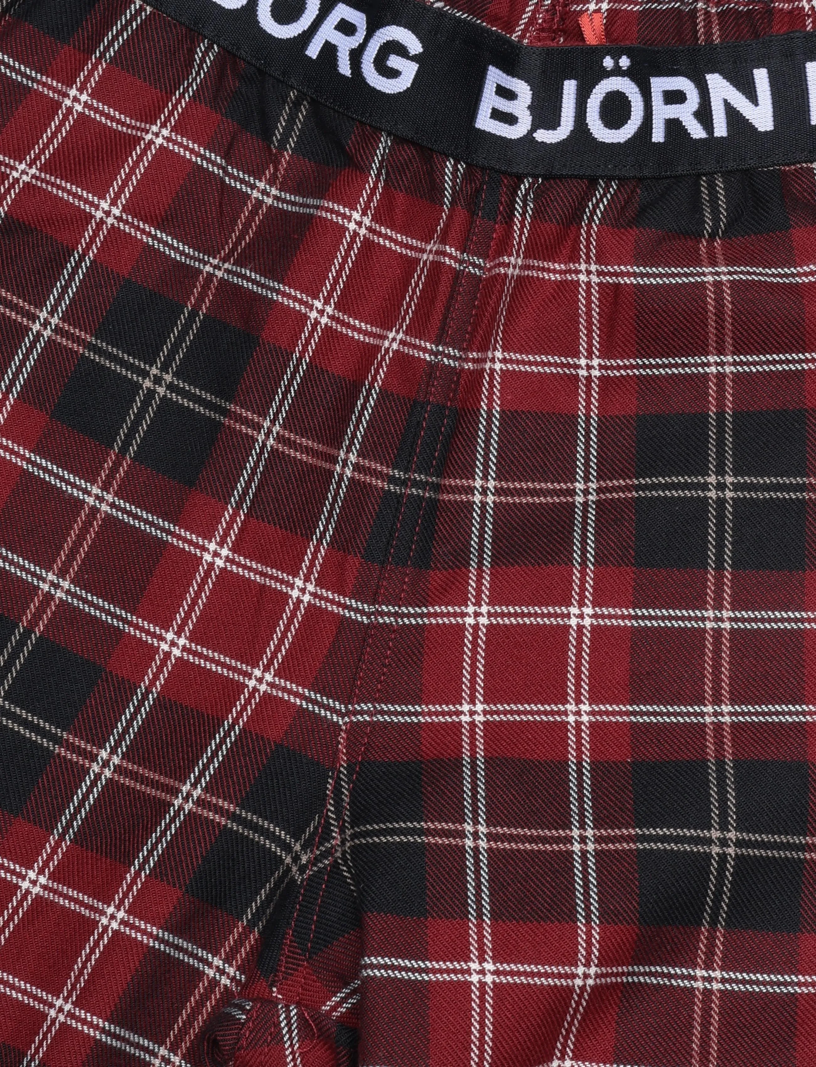 Björn Borg - CORE FLANNEL PYJAMA PANTS - pyjamas - bb forest tartan 11 - 2