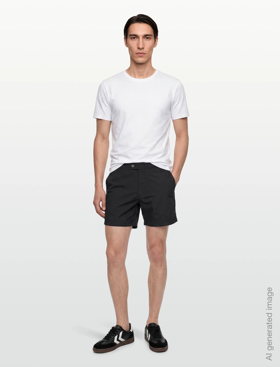 Björn Borg - BORG TAILORED SWIM SHORTS - badehose - black beauty - 0