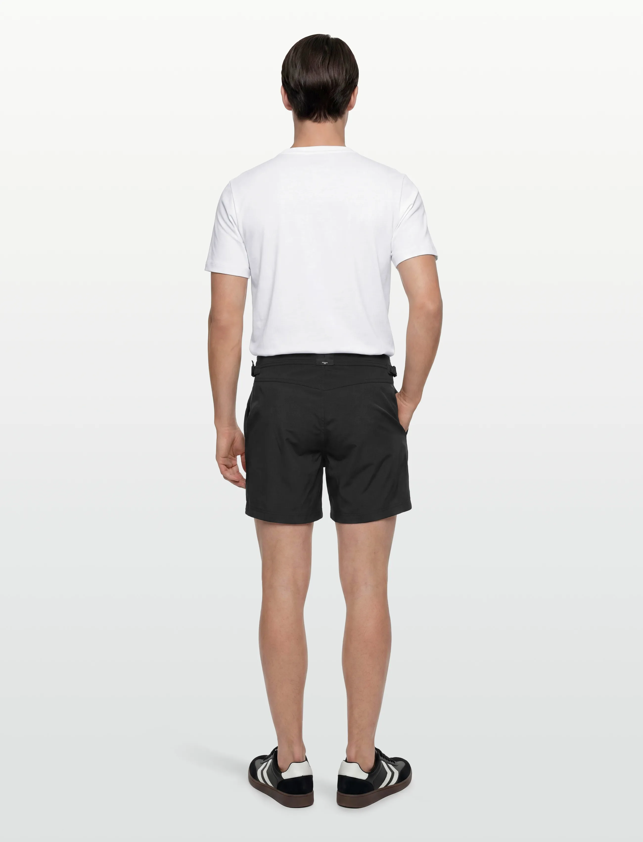 Björn Borg - BORG TAILORED SWIM SHORTS - szorty kąpielowe - black beauty - 4