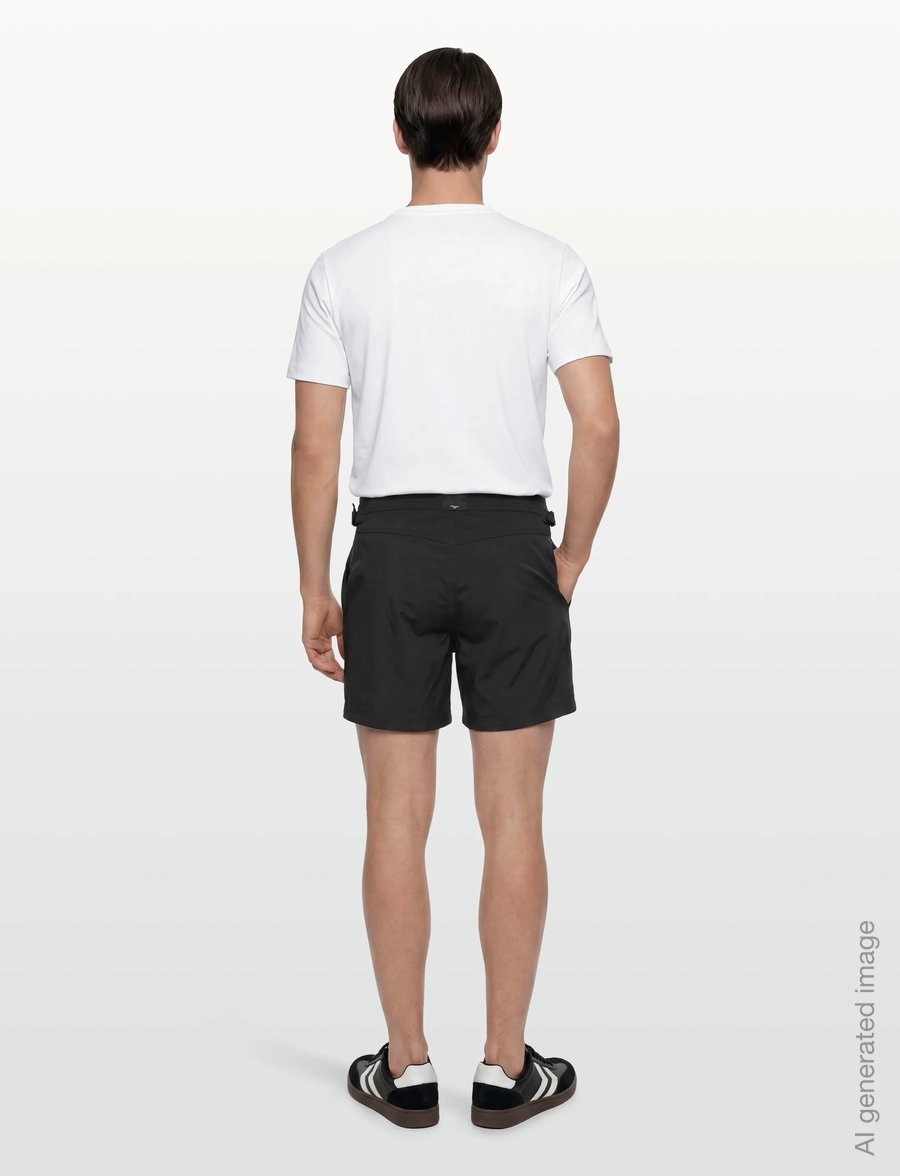 Björn Borg - BORG TAILORED SWIM SHORTS - badehose - black beauty - 4
