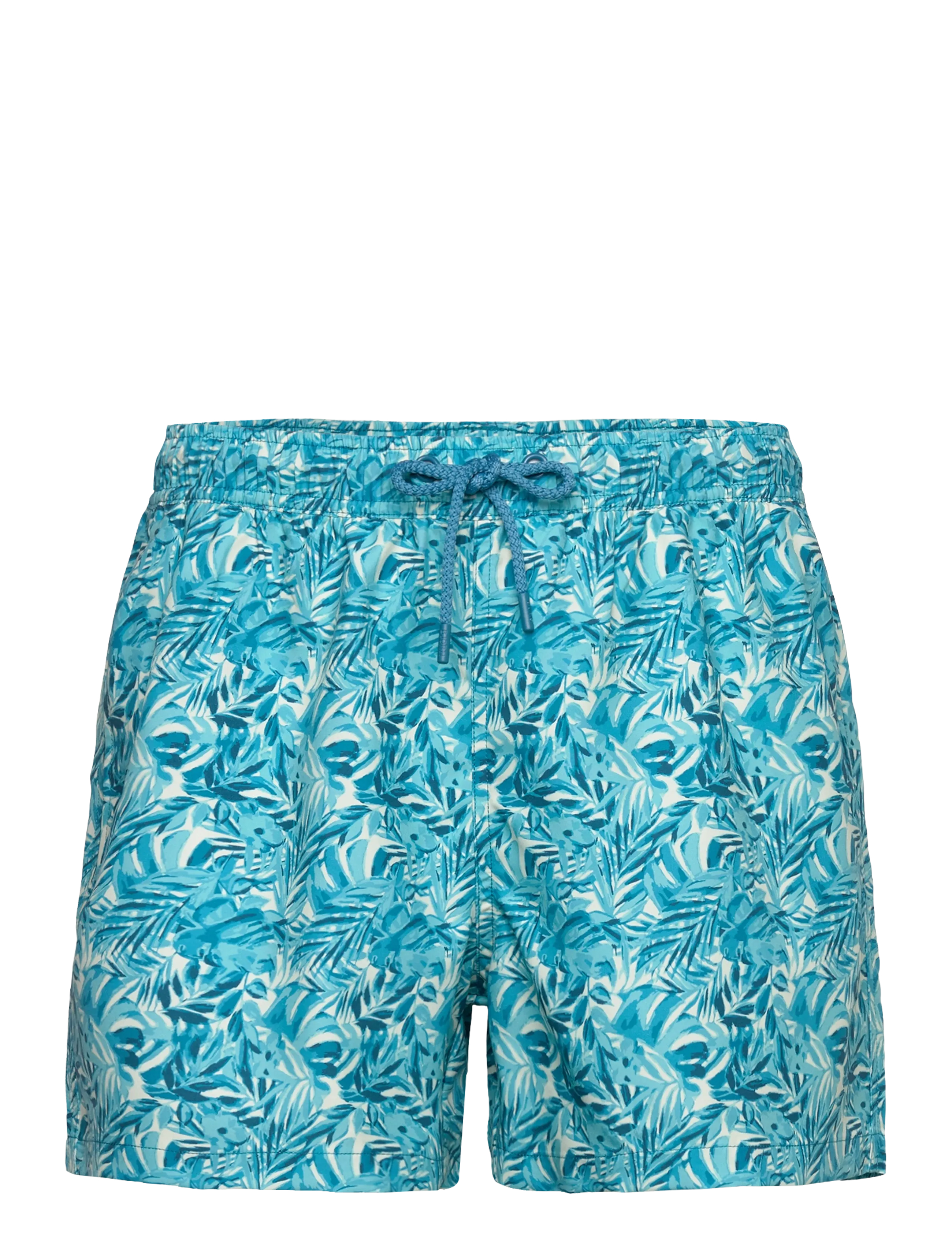 Björn Borg BORG PRINT SWIM SHORTS - Badeshorts - BB MONSTERA FOREST 1 / blue