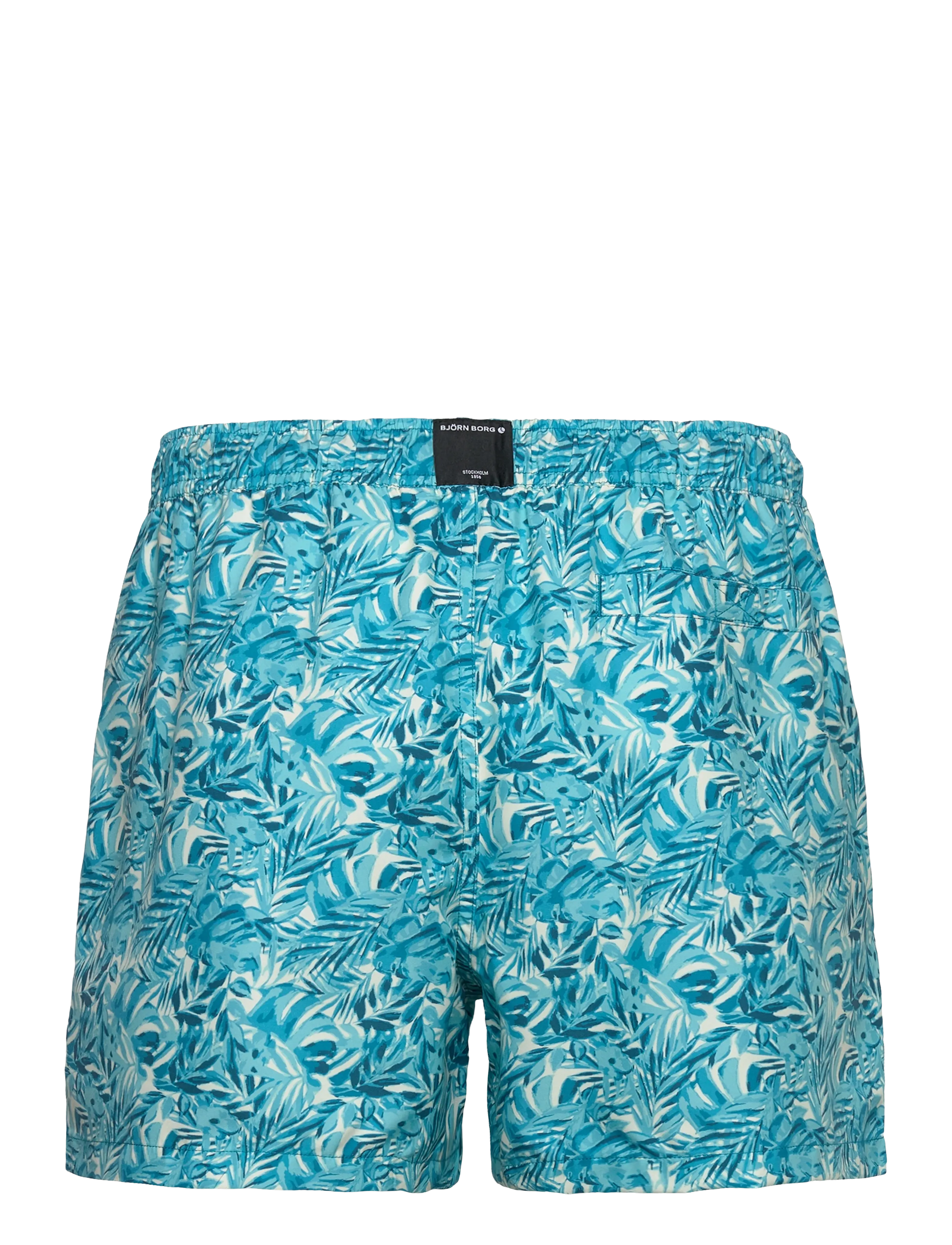 Björn Borg - BORG PRINT SWIM SHORTS - uimashortsit - bb monstera forest 1 - 1