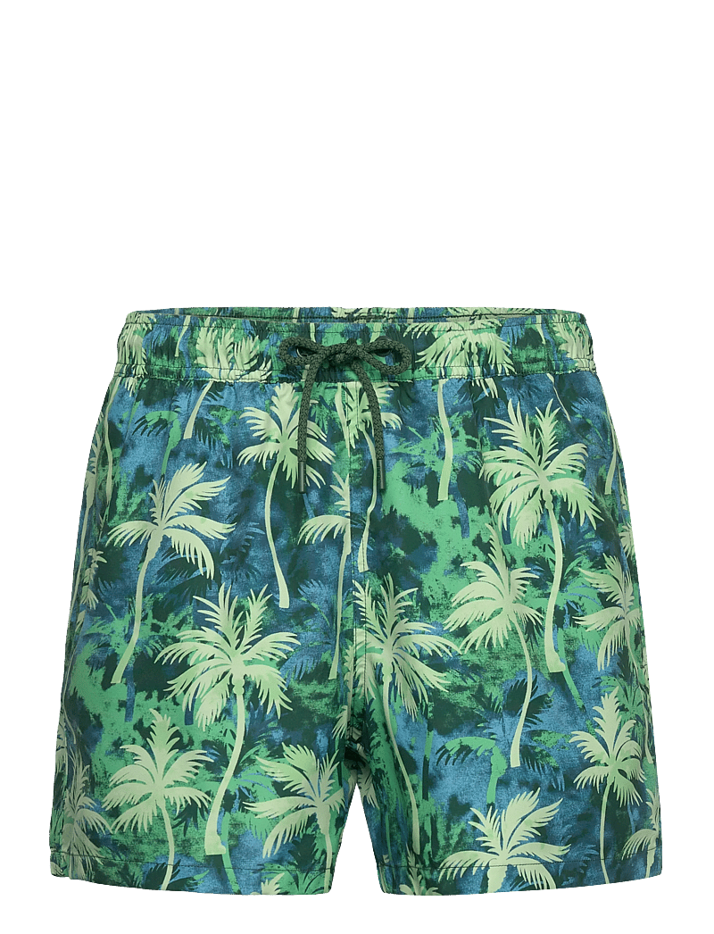 Björn Borg - BORG PRINT SWIM SHORTS - swim shorts - bb palm paradise big 1 - 0