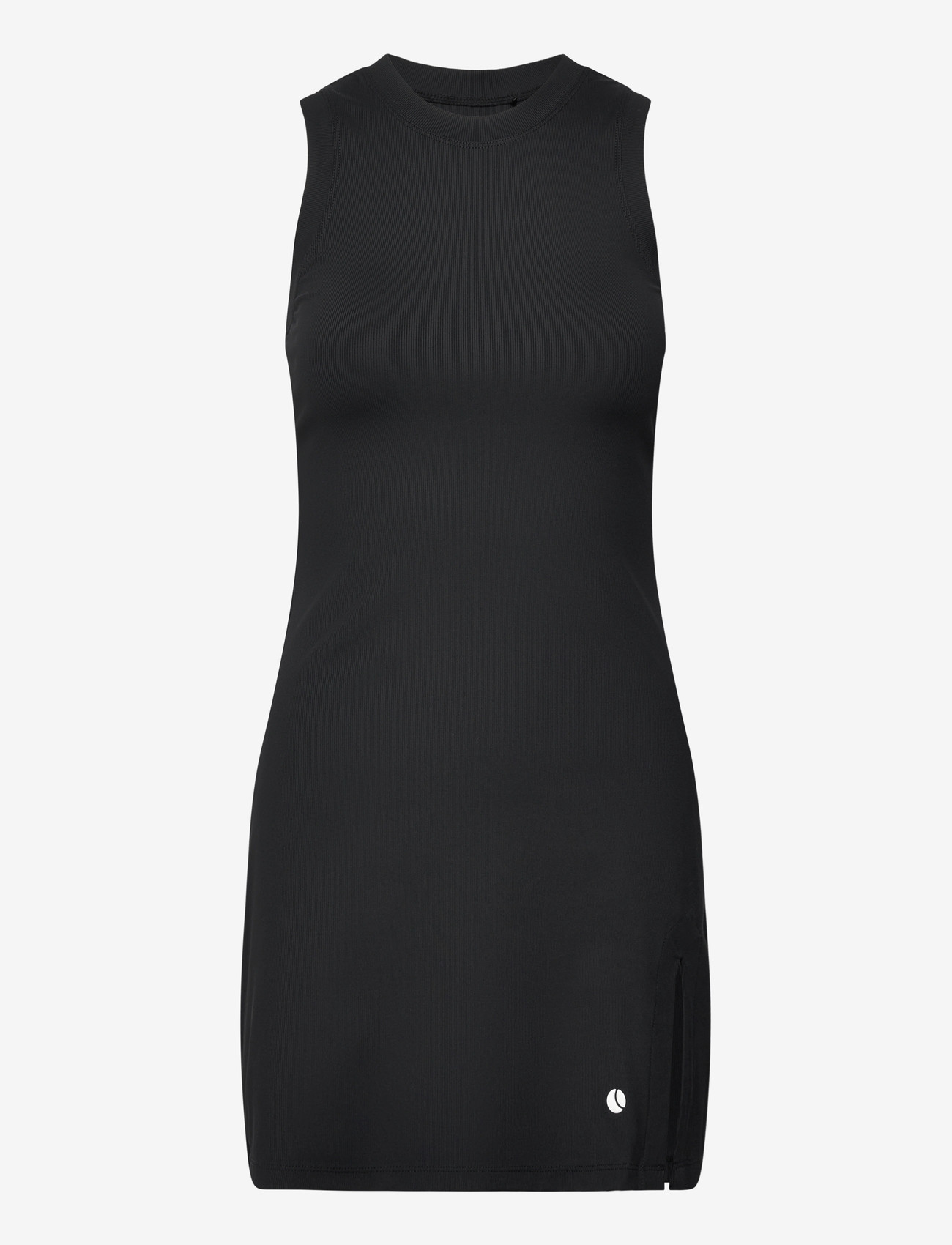 Björn Borg - ACE RIBBED DRESS - klänningar & kjolar - black beauty - 0