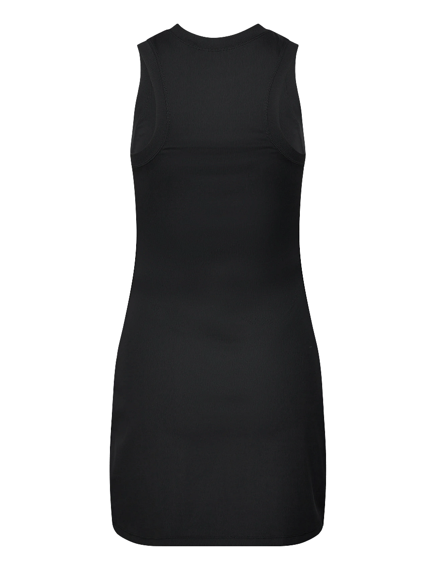 Björn Borg - ACE RIBBED DRESS - dresses & skirts - black beauty - 1