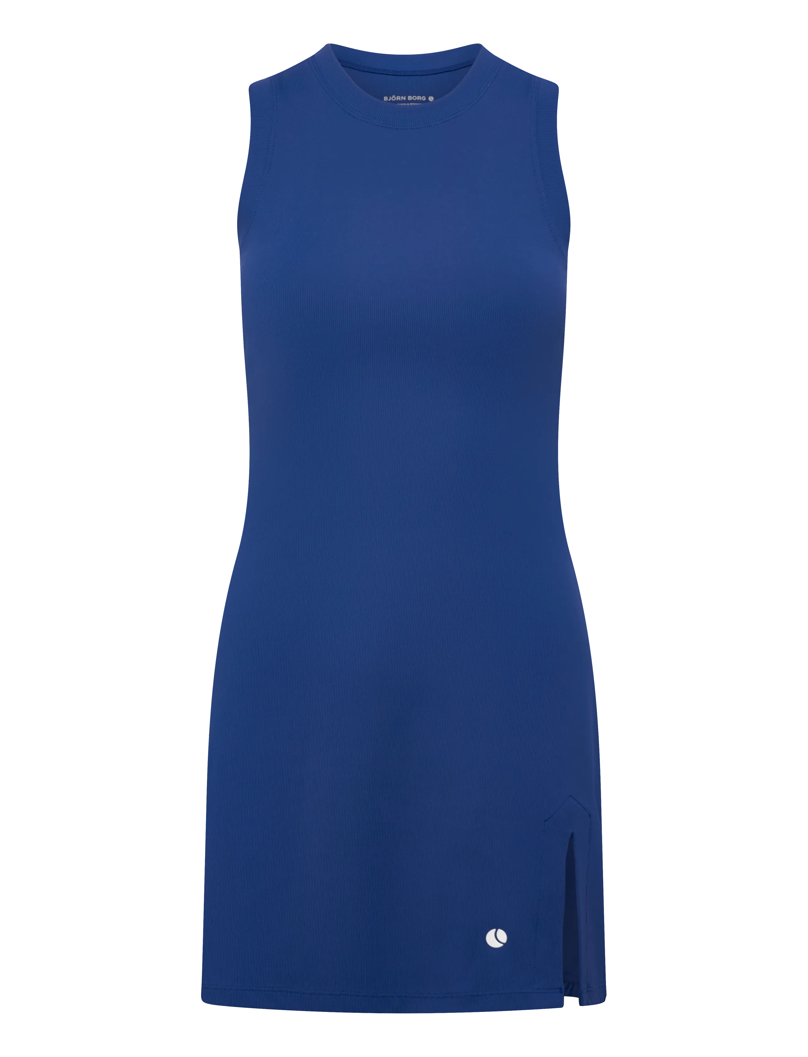 BJÖRN BORG Ace Ribbed Kleid Blau - M - Damen