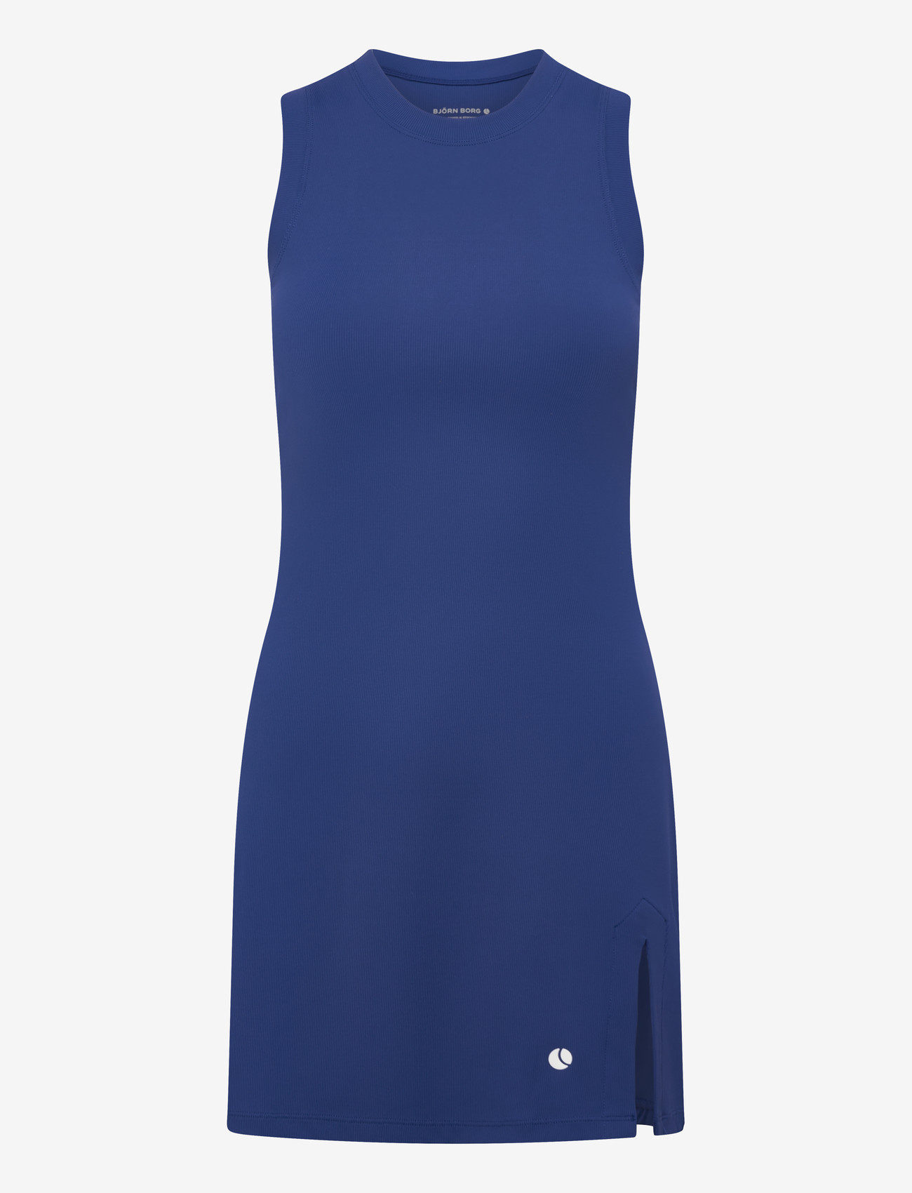 Björn Borg - ACE RIBBED DRESS - kjoler & nederdele - monaco blue - 0