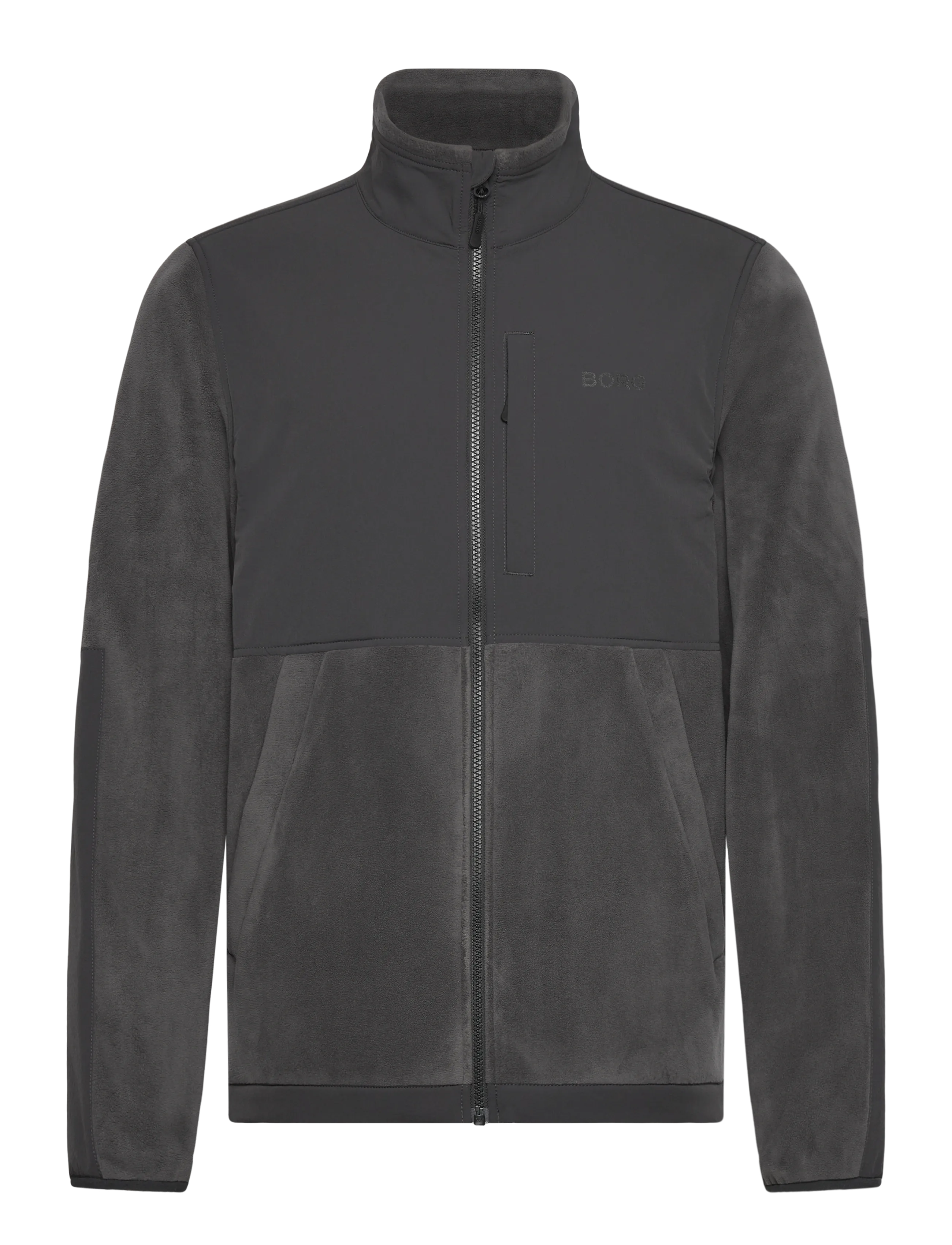 Björn Borg Fleece Hybrid Jacket, M, Sport Fleeces & Midlayers, Grau - Fleeces, Männerswear