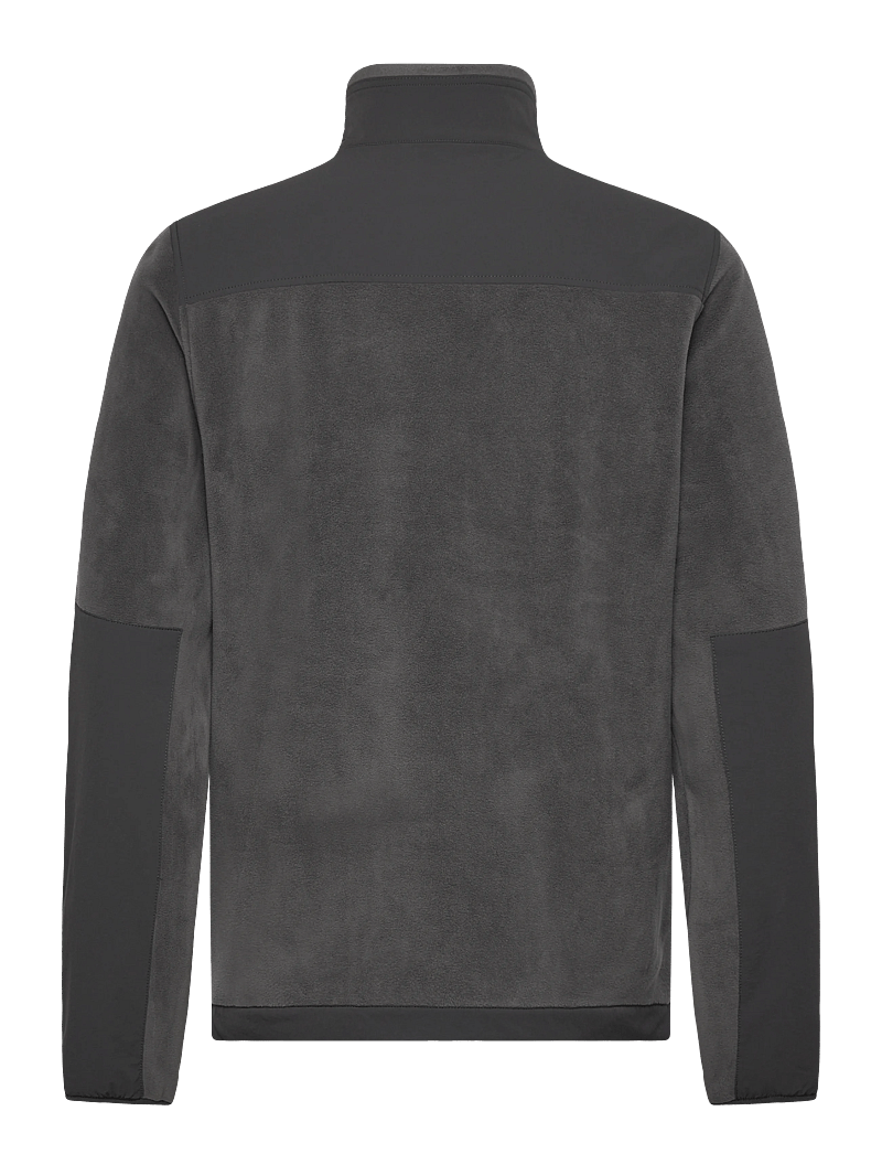 Björn Borg - BORG FLEECE HYBRID JACKET - fleece og mellemlag - asphalt - 1