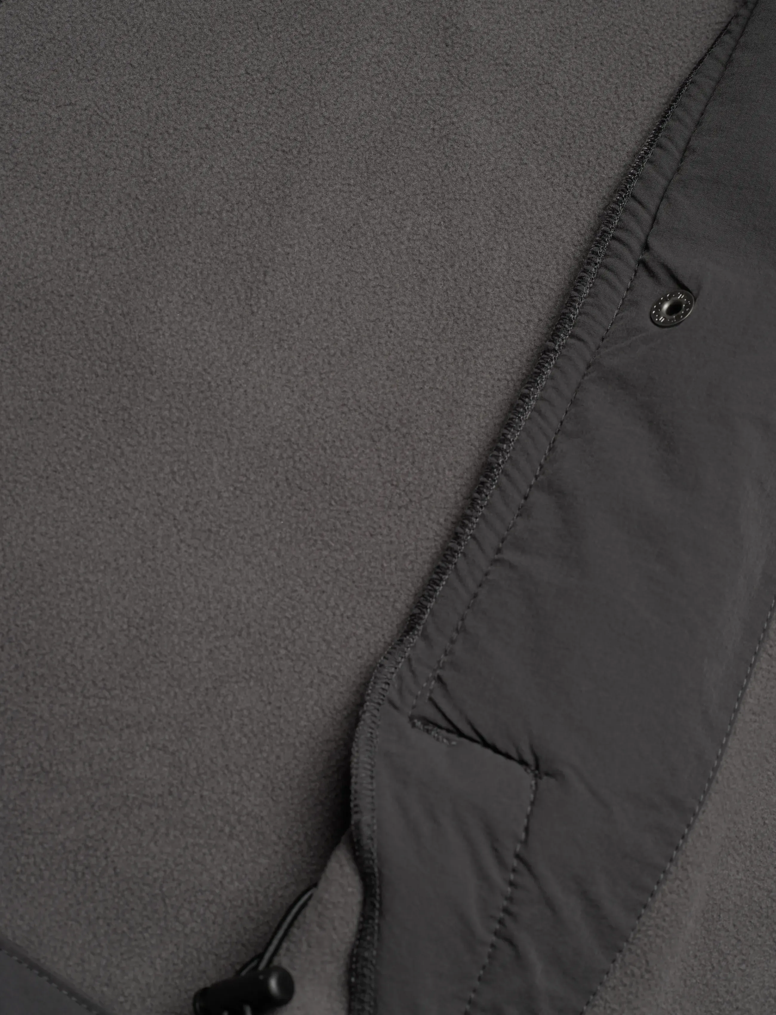 Björn Borg - BORG FLEECE HYBRID JACKET - fleece & midlayer - asphalt - 4