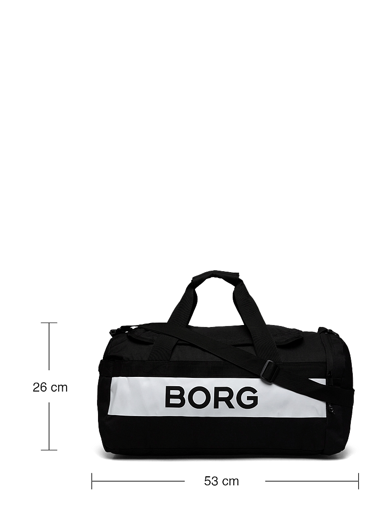 Björn Borg - BORG LOGO SPORTS BAG - training bags - black beauty - 4