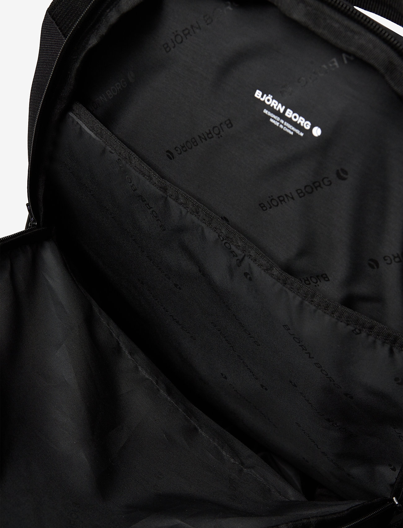 Björn Borg - BORG LOGO BACKPACK L - träningsväskor - black beauty - 3