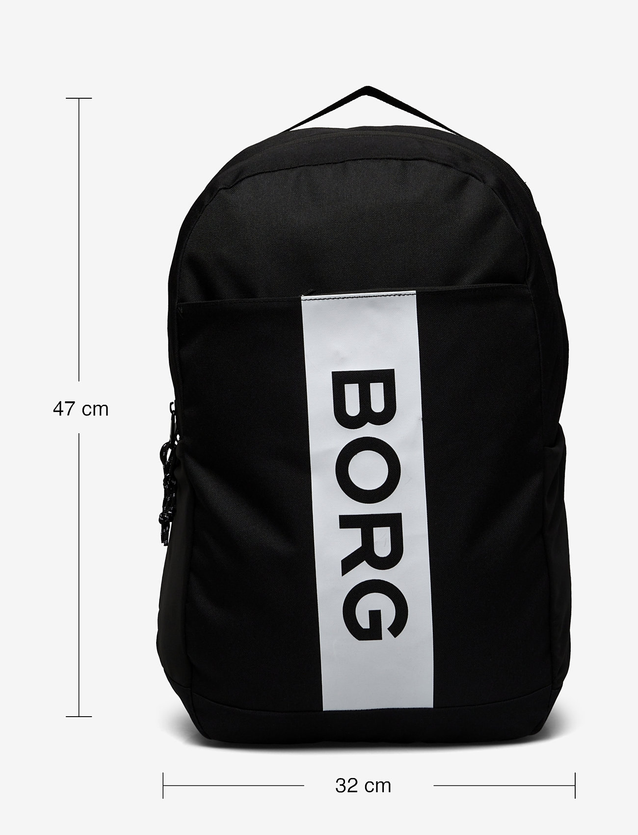 Björn Borg - BORG LOGO BACKPACK L - träningsväskor - black beauty - 4