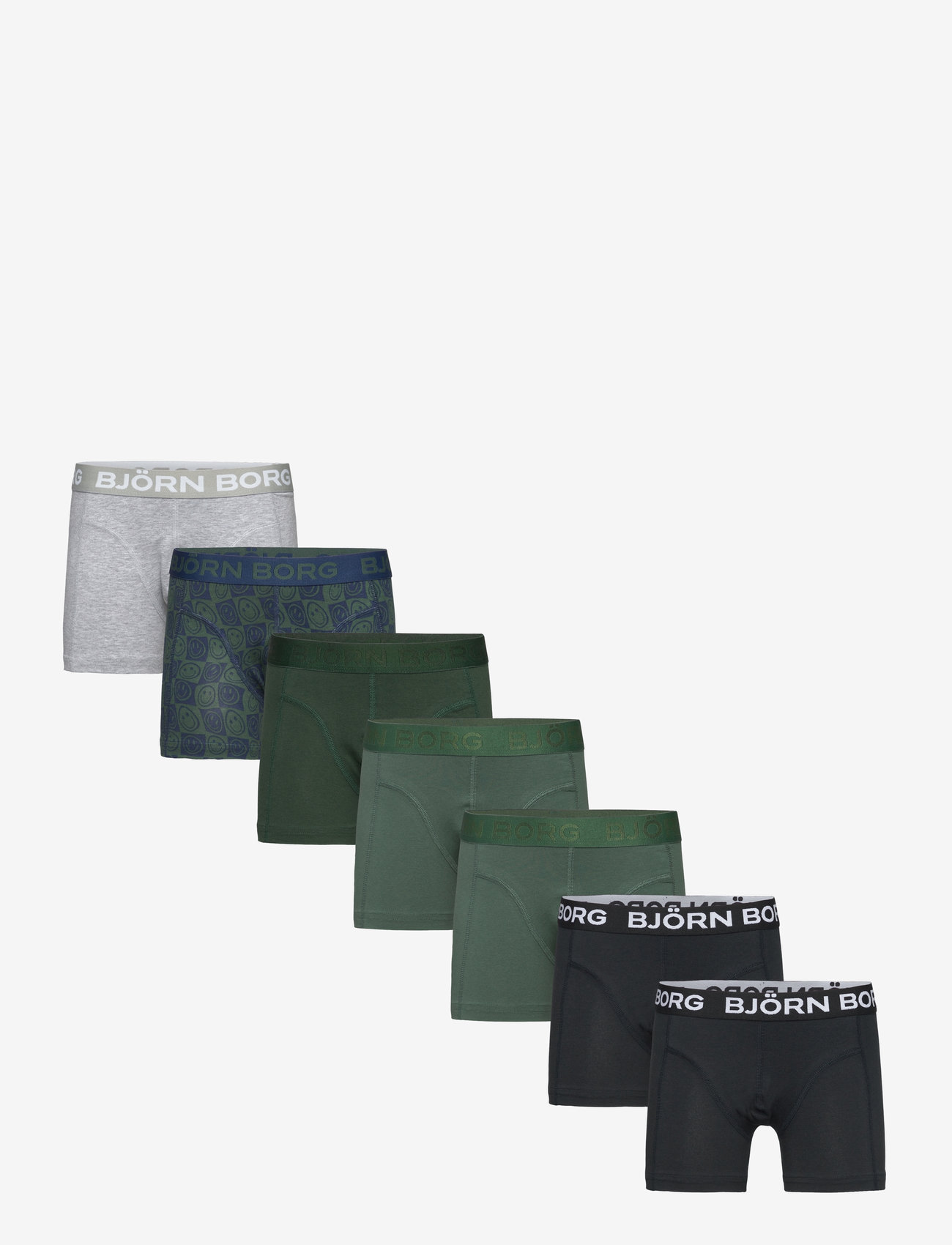 Björn Borg - COTTON STRETCH BOXER 7p - pesu - multipack 1 - 0
