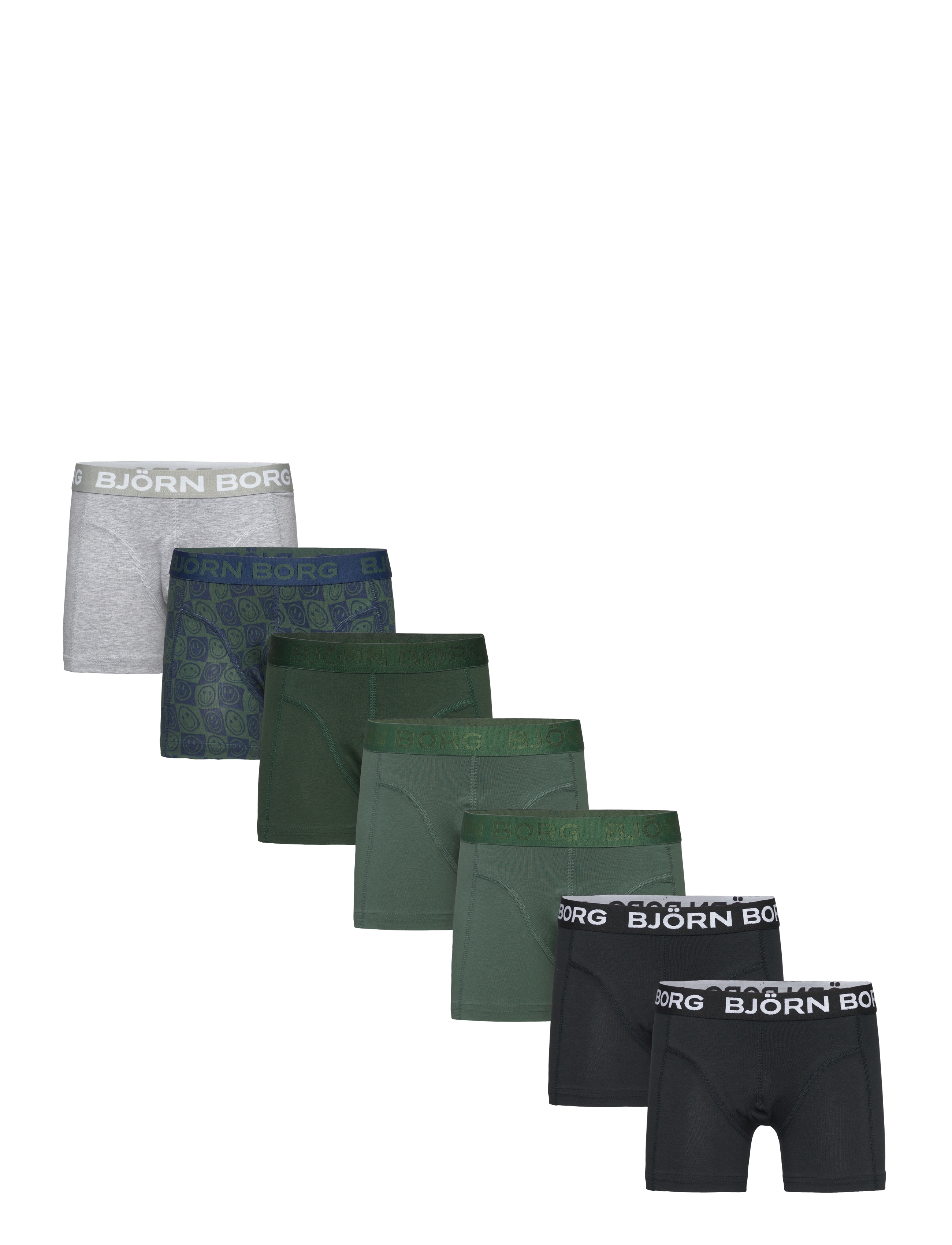 Björn Borg COTTON STRETCH BOXER 7p - 4 for 3 - MULTIPACK 1 / multi