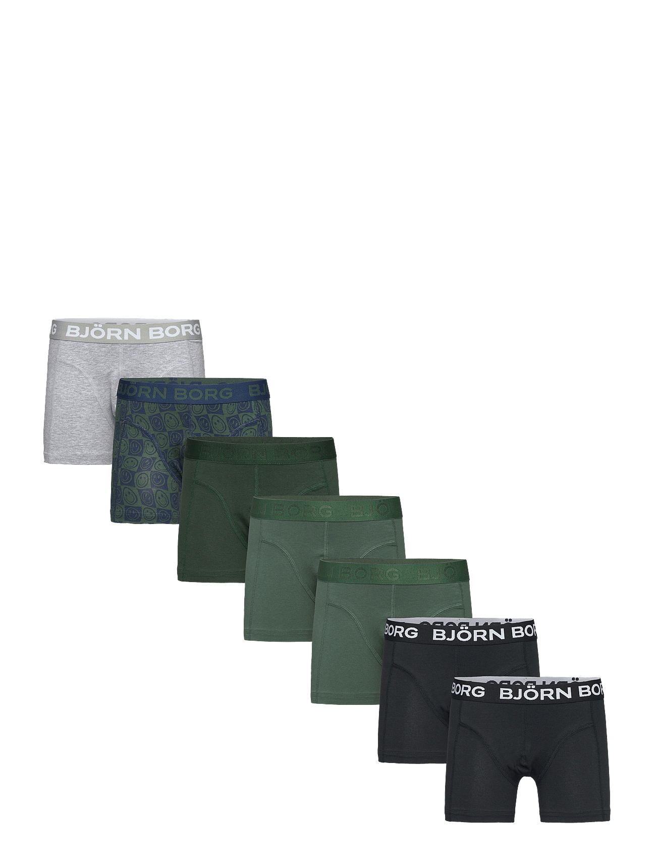 COTTON STRETCH BOXER 7p - MULTIPACK 1