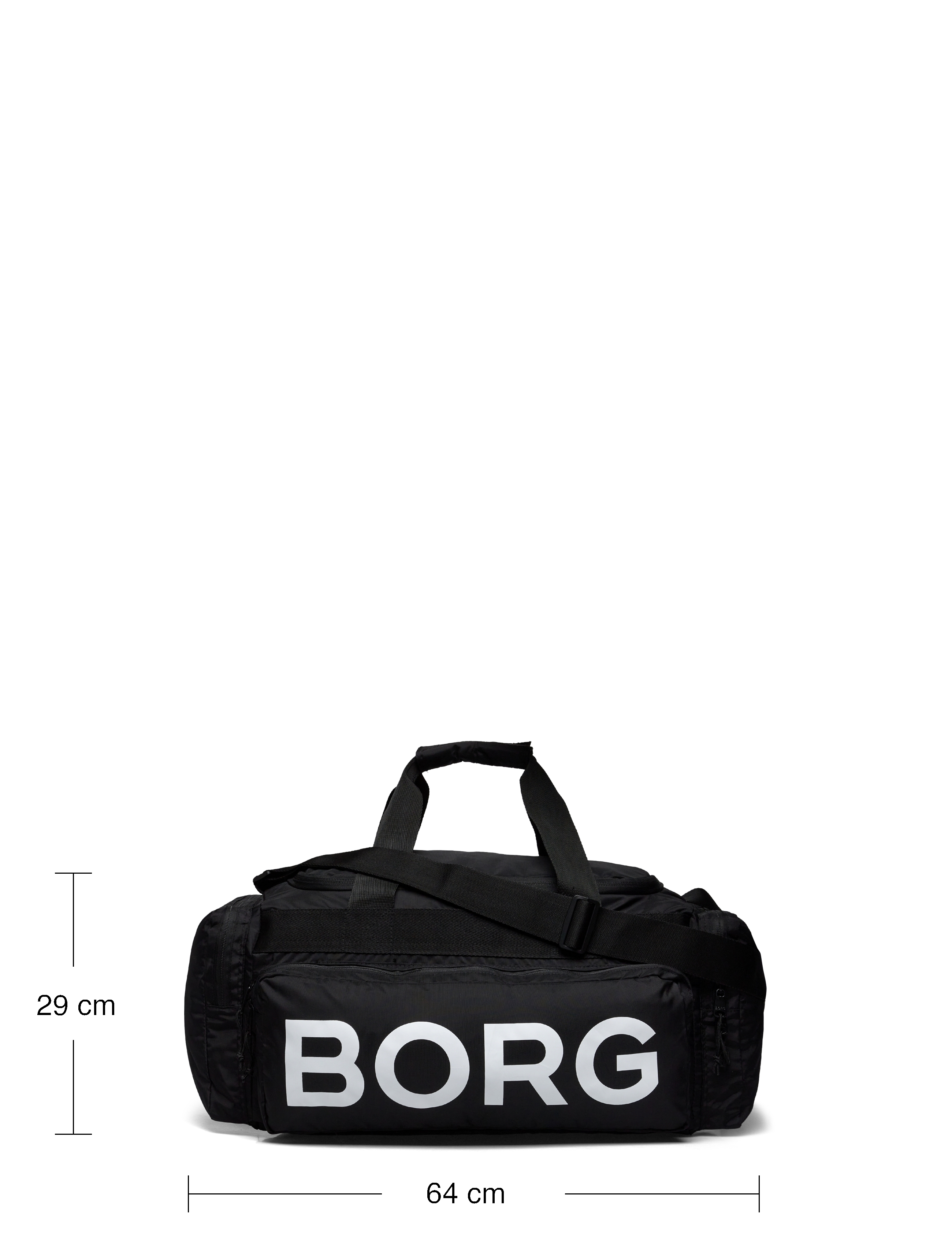 Björn Borg - BORG ARCHIVE SPORTS BAG - black beauty - 4