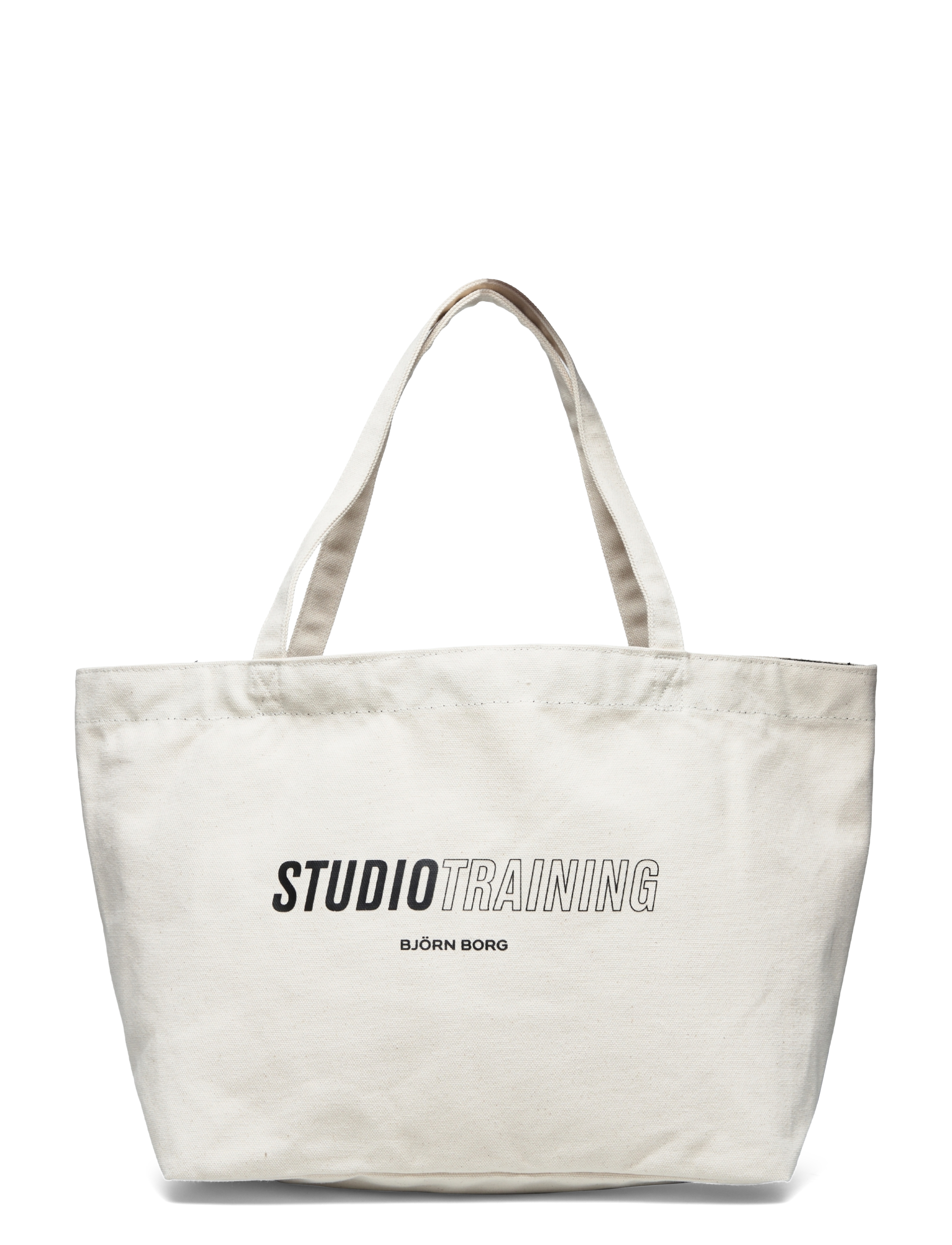 Björn Borg BORG CANVAS TOTE - Tasker - EGRET / cream
