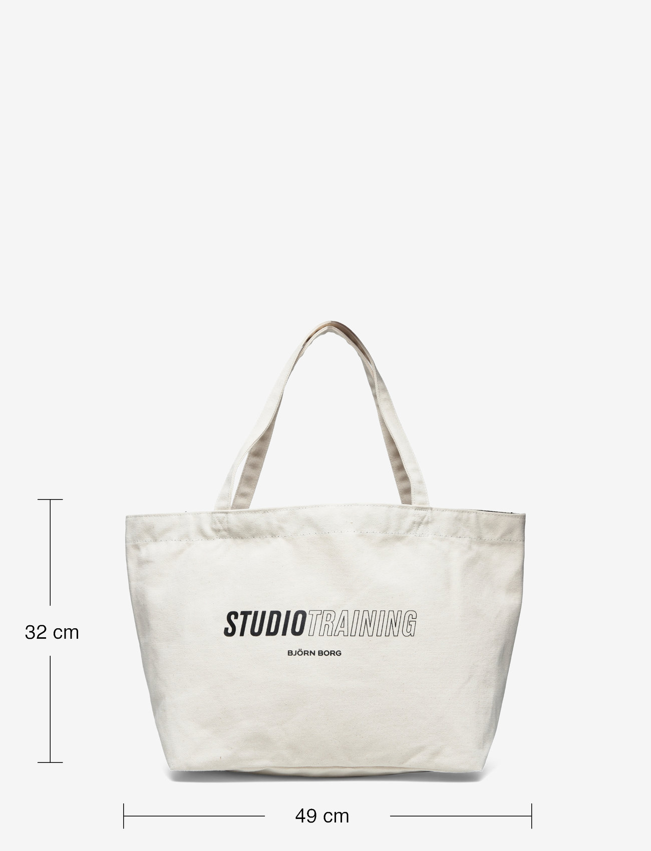 Björn Borg - BORG CANVAS TOTE - trainingstaschen - egret - 4