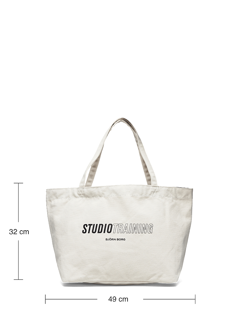 Björn Borg - BORG CANVAS TOTE - kotid - egret - 4