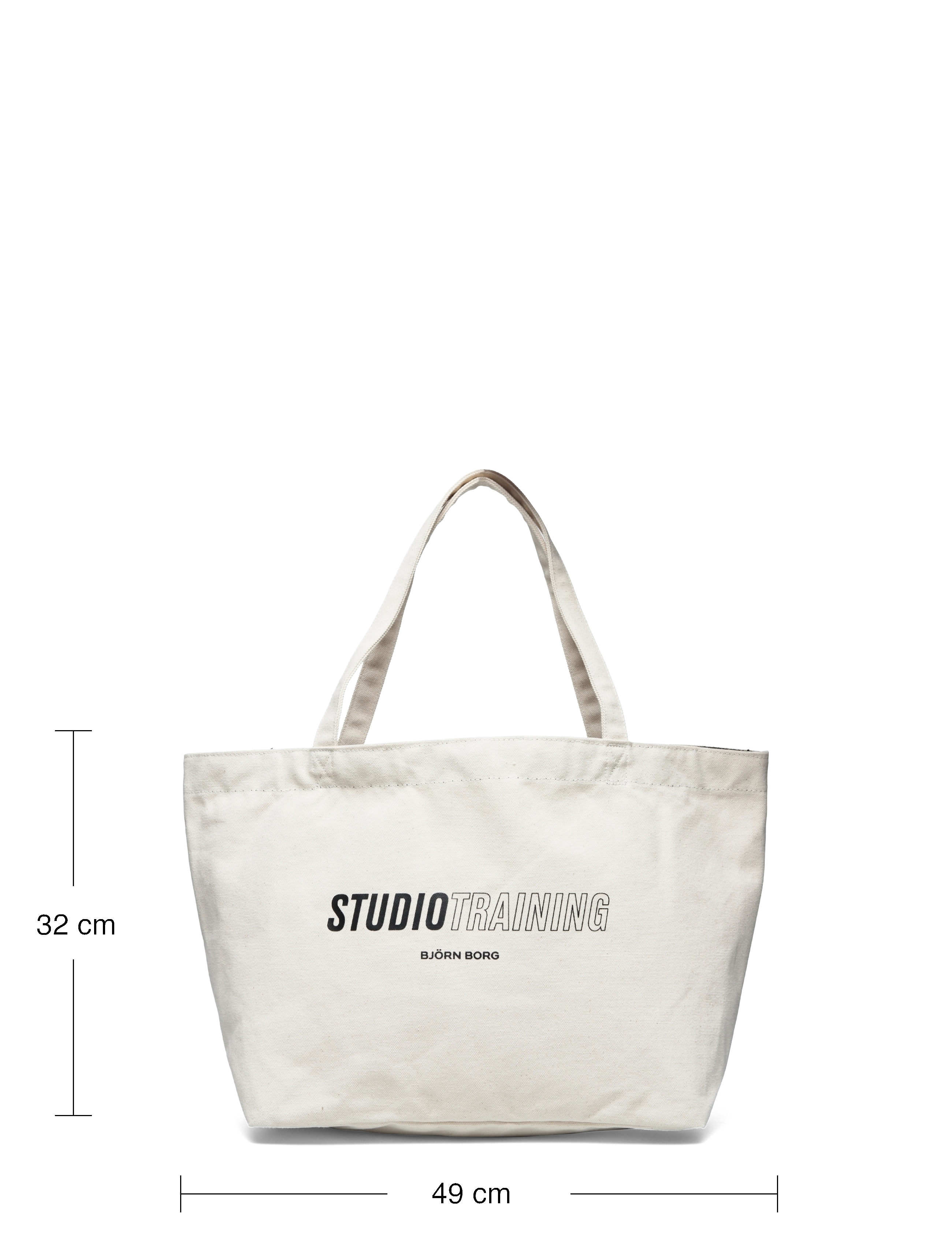 Björn Borg - BORG CANVAS TOTE - totes - egret - 4