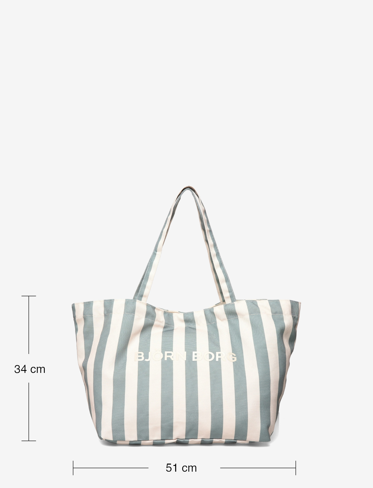 Björn Borg - BORG BEACH TOTE M - træningstasker - slate gray - 3