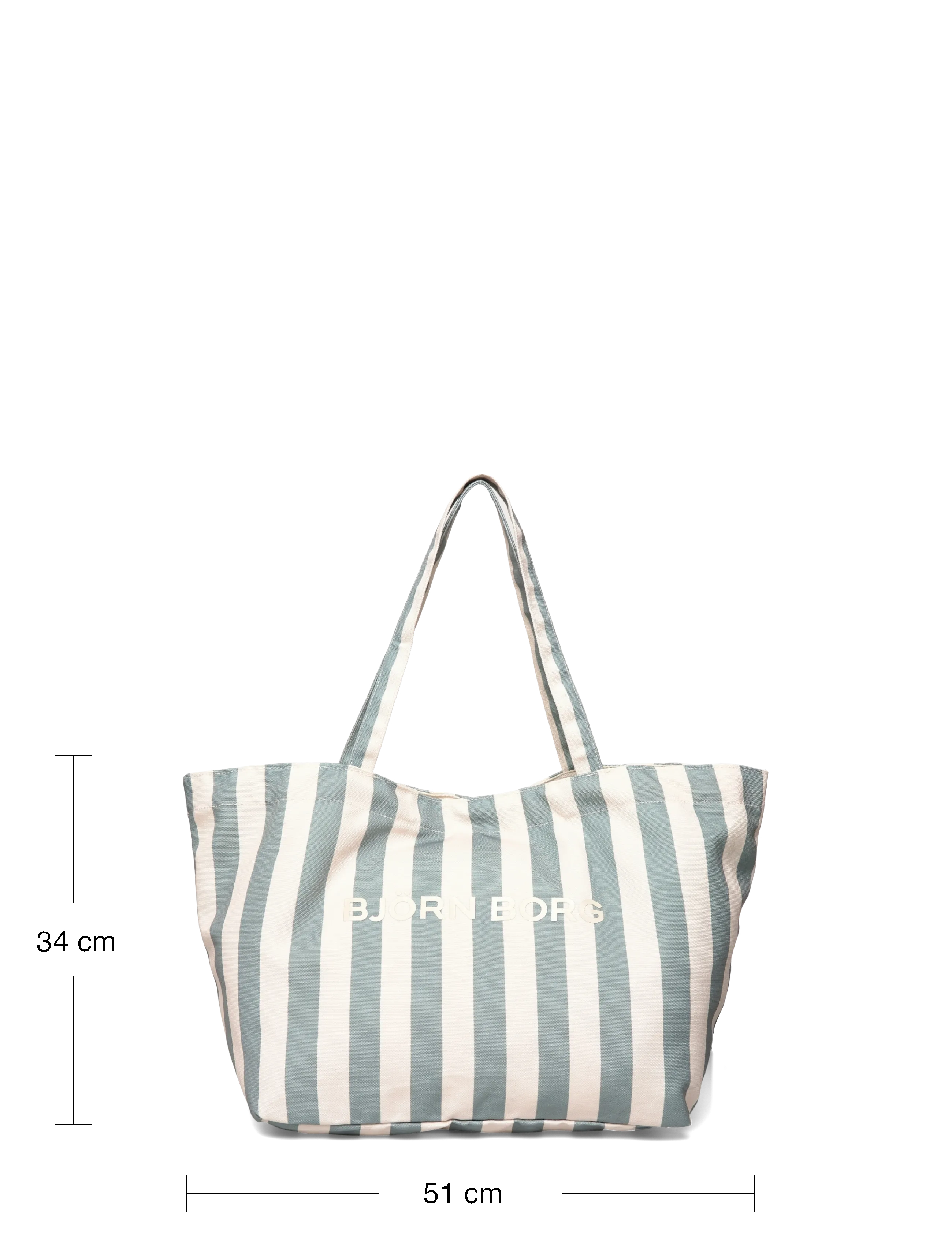 Björn Borg - BORG BEACH TOTE M - tote bags - slate gray - 3