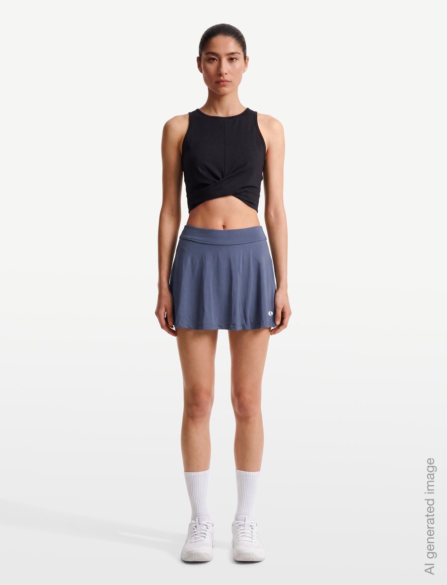 Björn Borg - ACE JERSEY SKIRT - suknelės ir sijonai - nightshadow blue - 0
