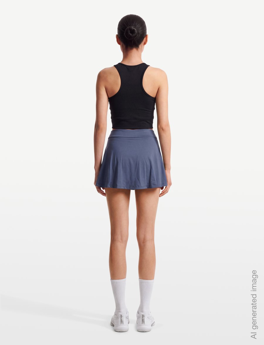 Björn Borg - ACE JERSEY SKIRT - suknelės ir sijonai - nightshadow blue - 4