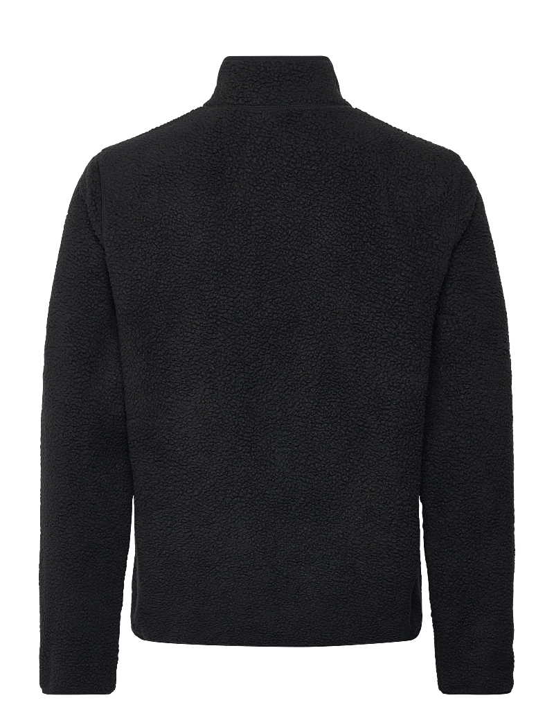 Björn Borg - CENTRE PILE JACKET - fleece & mellanlager - black beauty - 1