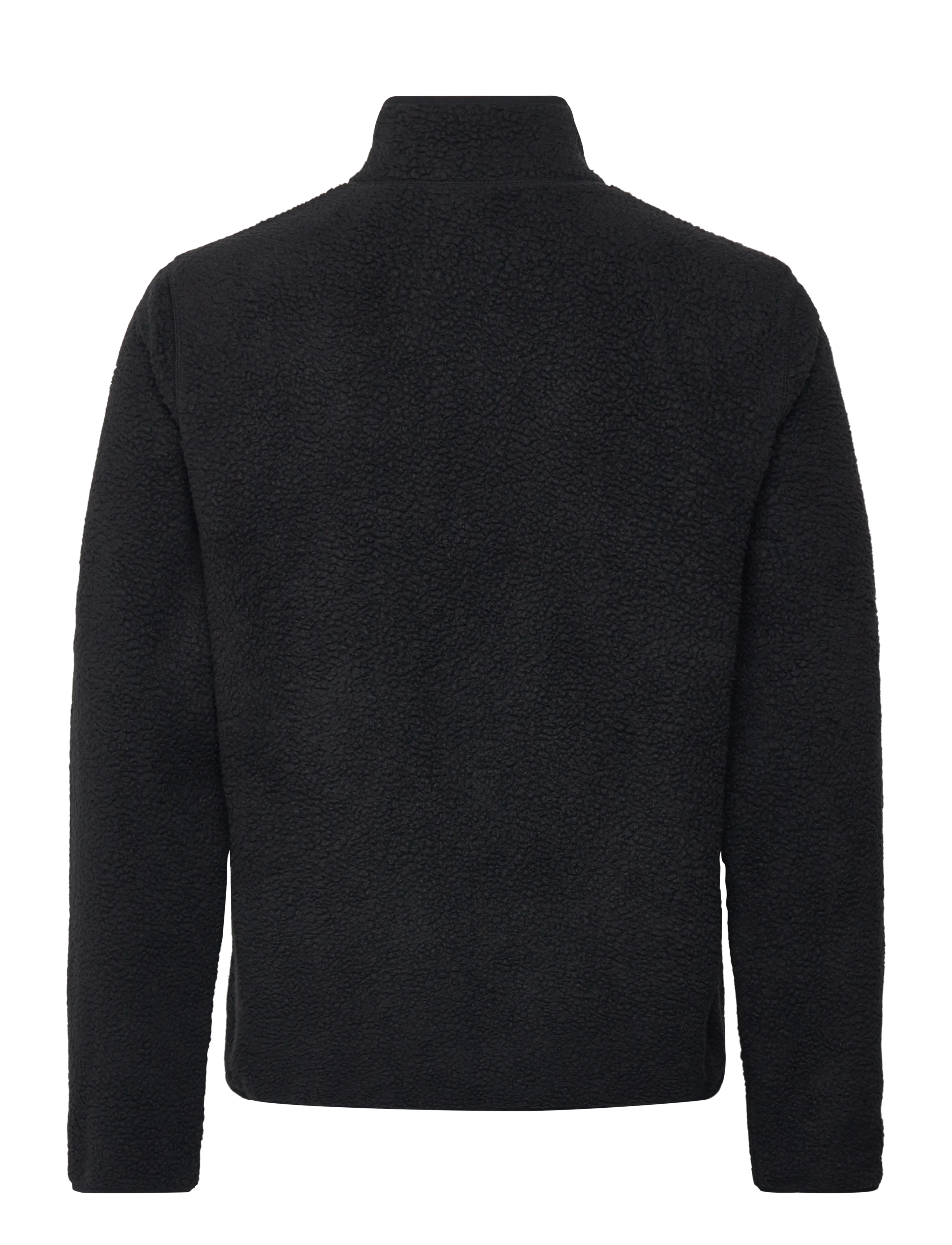 Björn Borg - CENTRE PILE JACKET - fleece & mellanlager - black beauty - 1