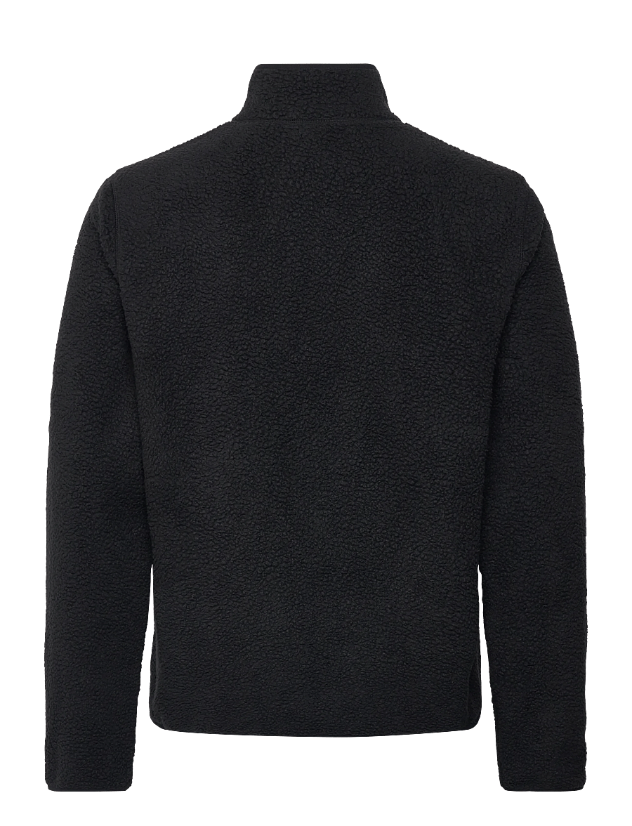 Björn Borg - CENTRE PILE JACKET - fleece & mellanlager - black beauty - 1