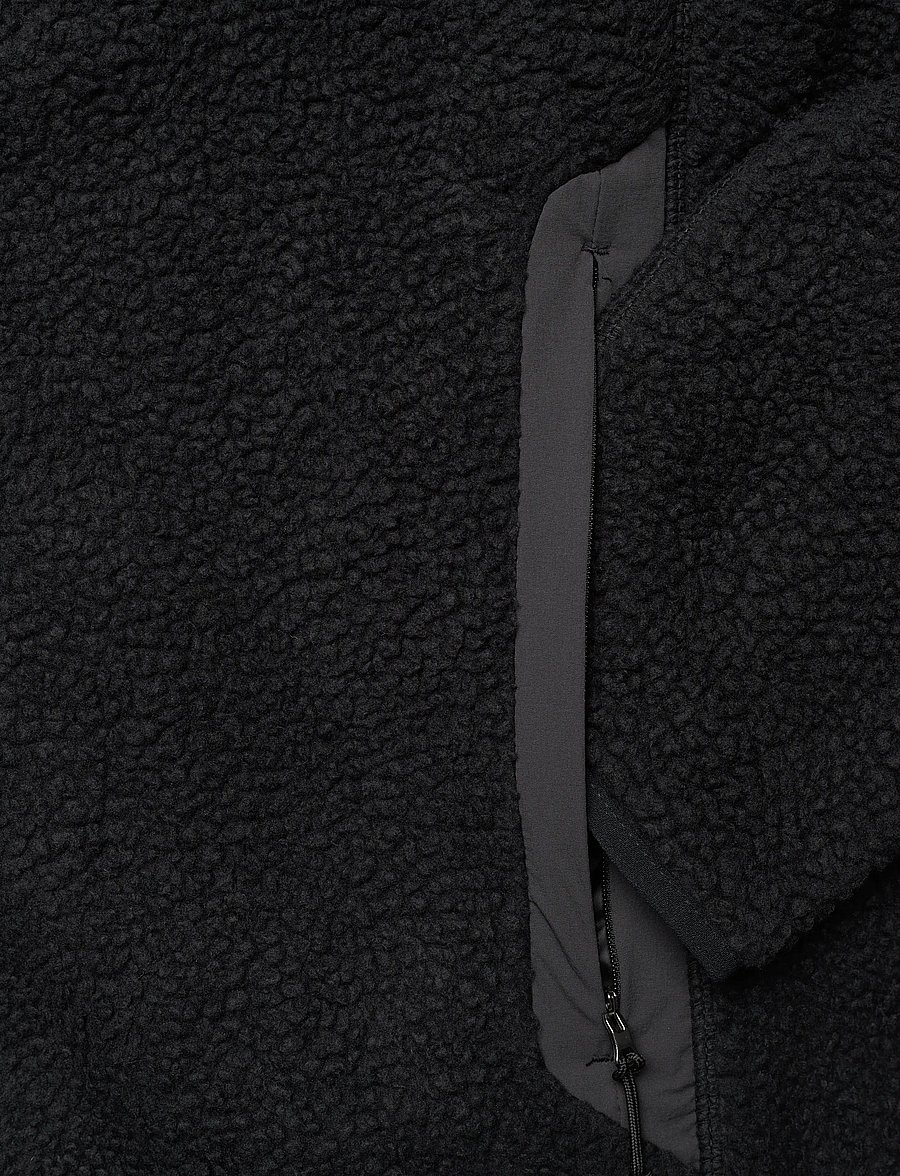 Björn Borg - CENTRE PILE JACKET - fleece & mellanlager - black beauty - 4