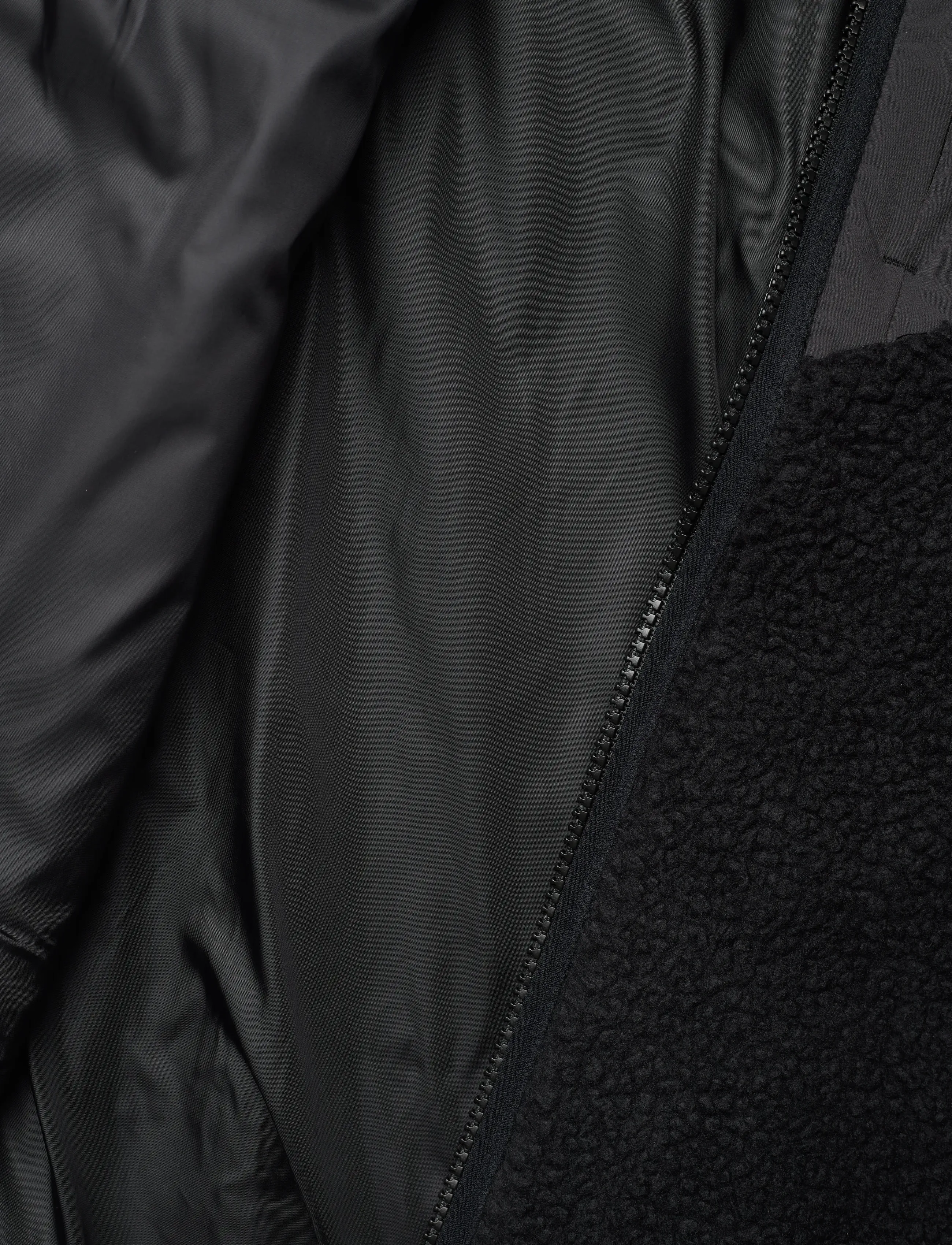 Björn Borg - CENTRE PILE JACKET - fleece & mellanlager - black beauty - 5