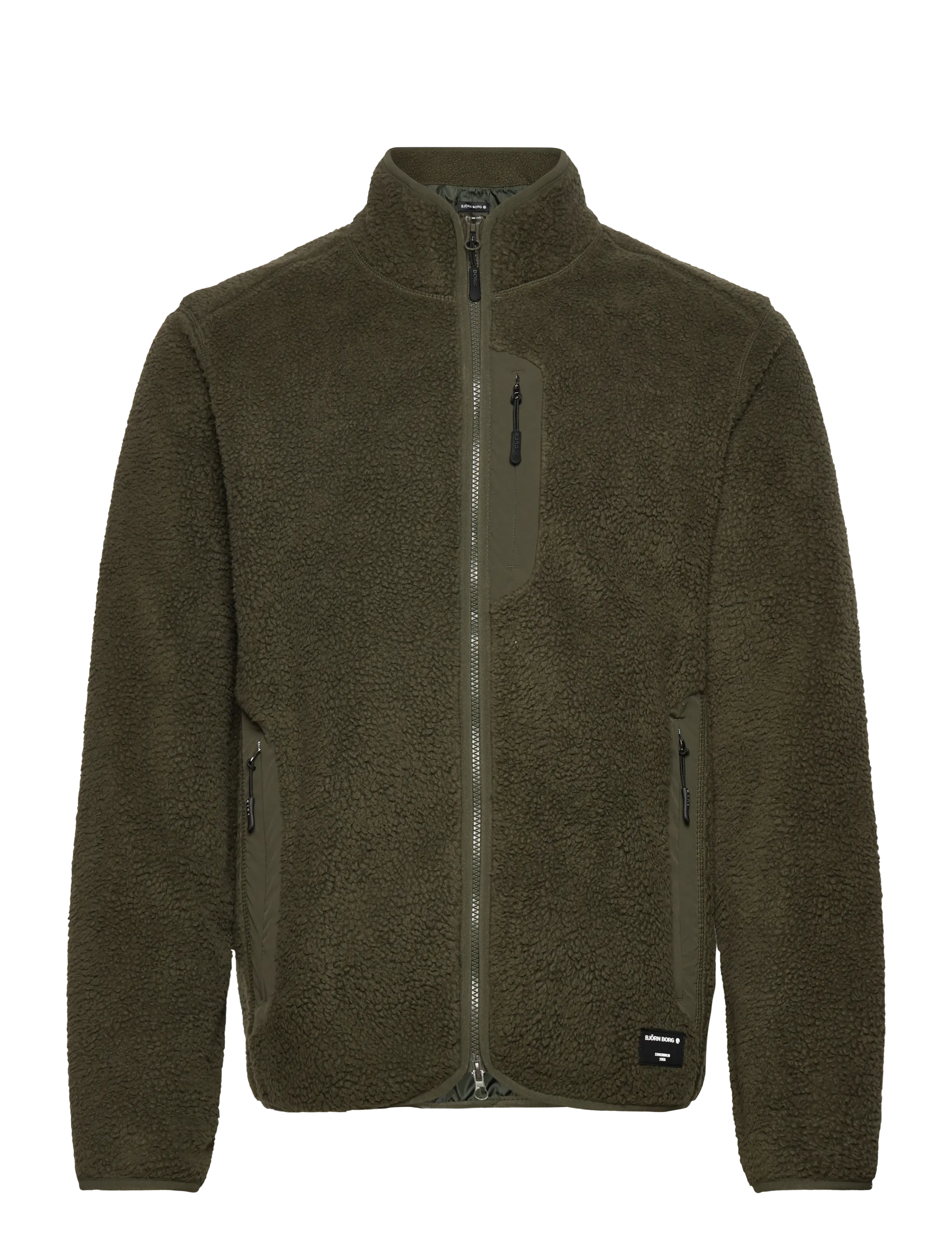 BJÖRN BORG Centre Pile Jacke Grün - M - Herren