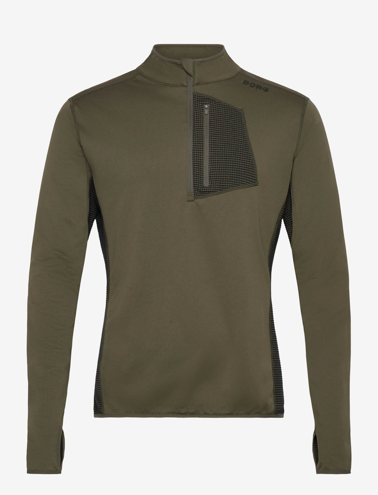 Björn Borg - BORG FLEECE MIDLAYER - fleece - forest night - 0