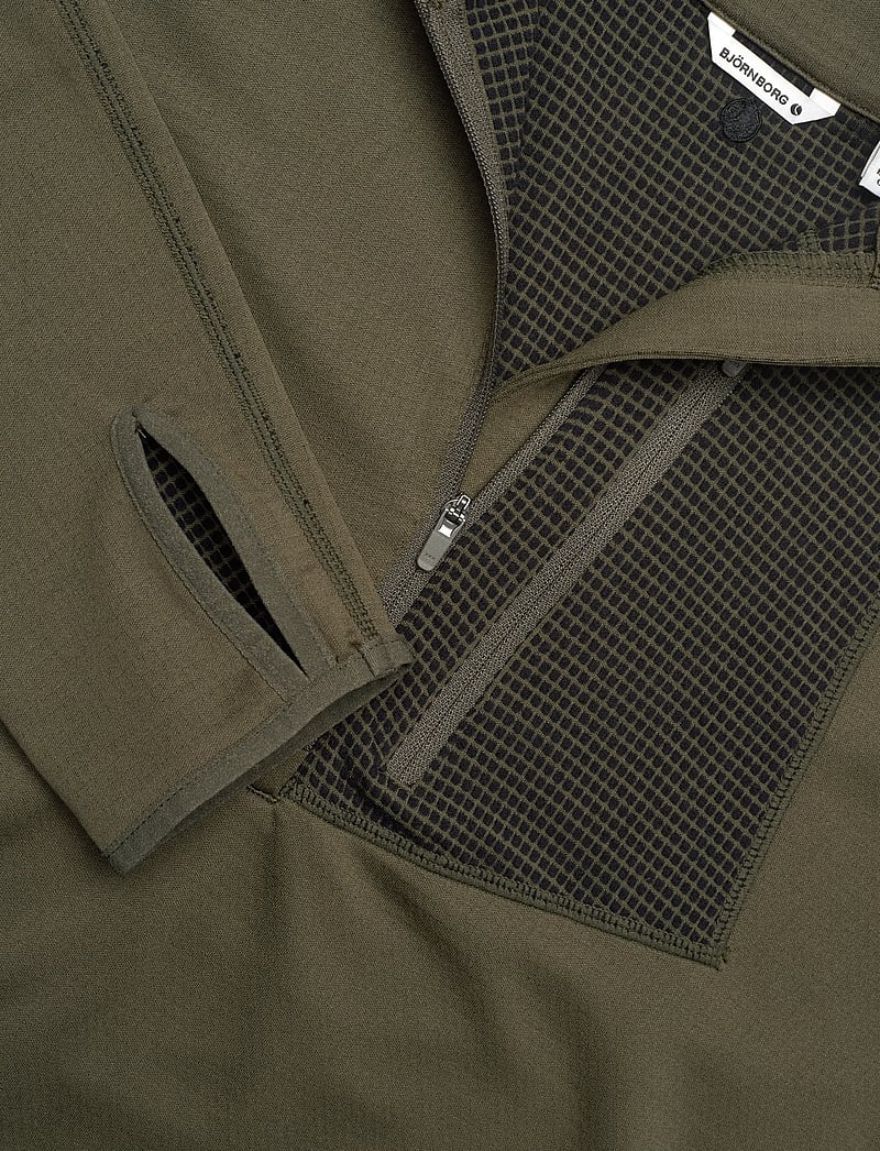Björn Borg - BORG FLEECE MIDLAYER - fleece & midlayer - forest night - 2
