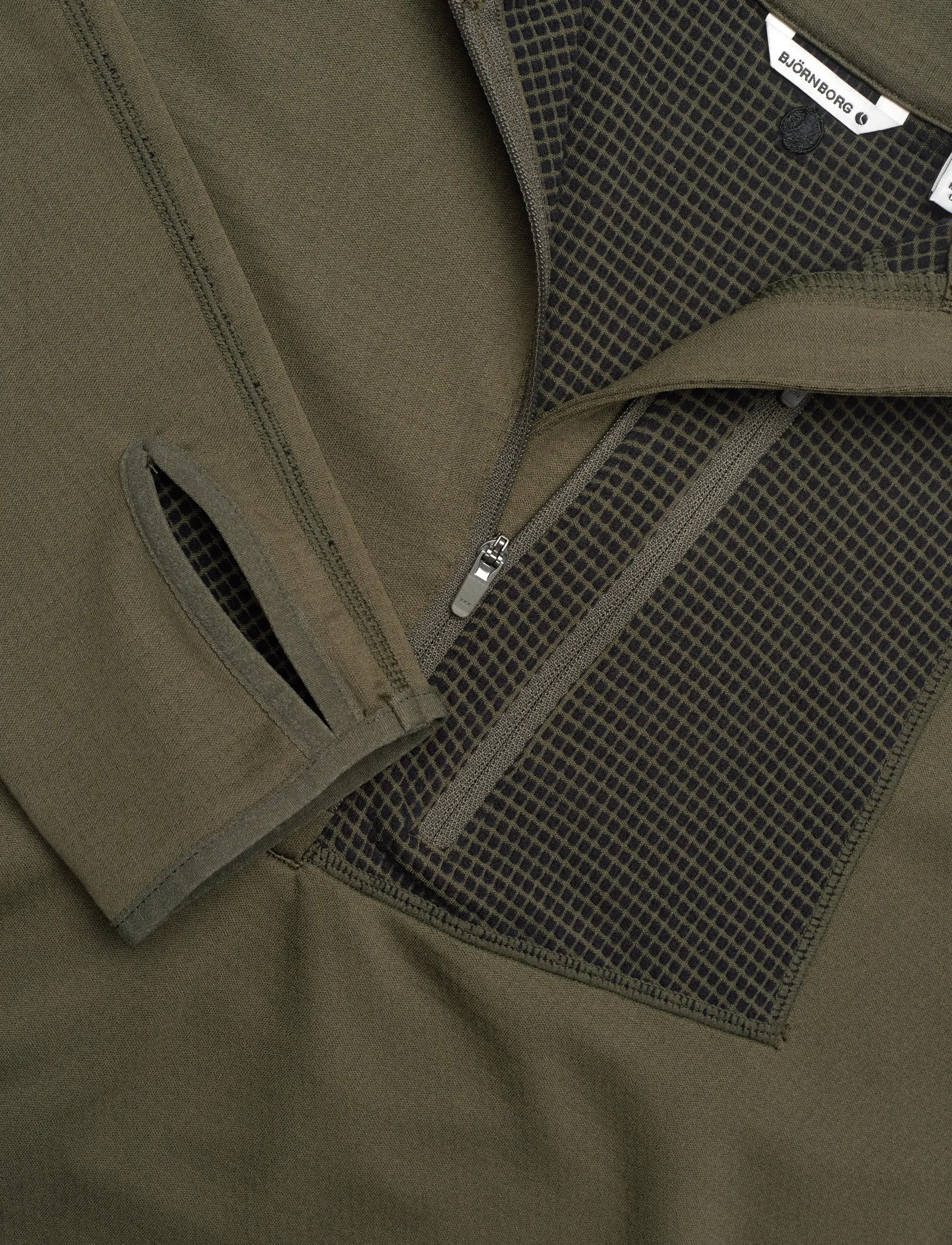 Björn Borg - BORG FLEECE MIDLAYER - fleece - forest night - 2