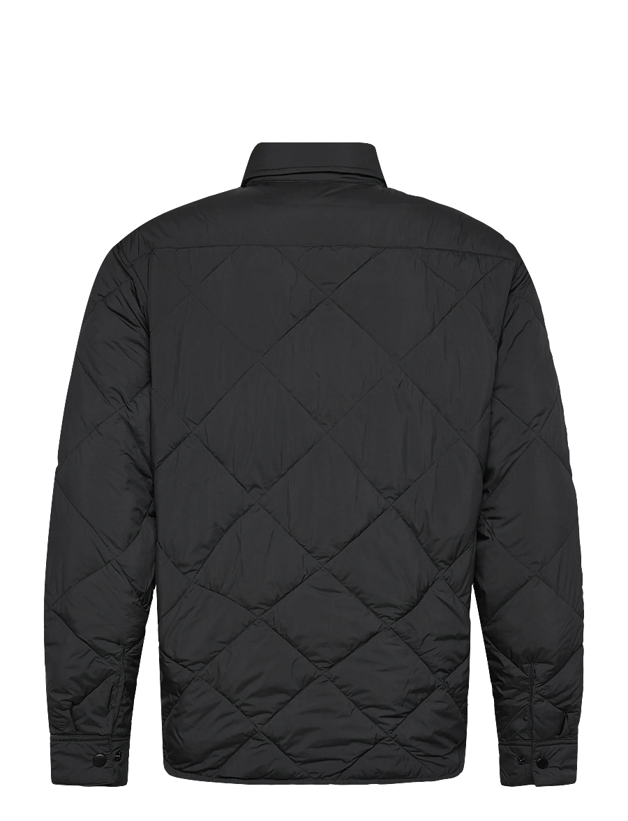 Björn Borg - CENTRE QUILTED OVERSHIRT - fleece & midlayer - black beauty - 1