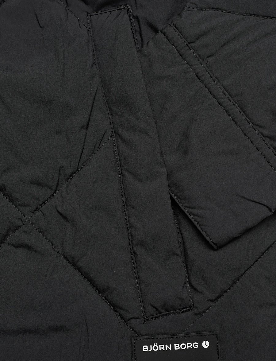 Björn Borg - CENTRE QUILTED OVERSHIRT - fleece & midlayer - black beauty - 3